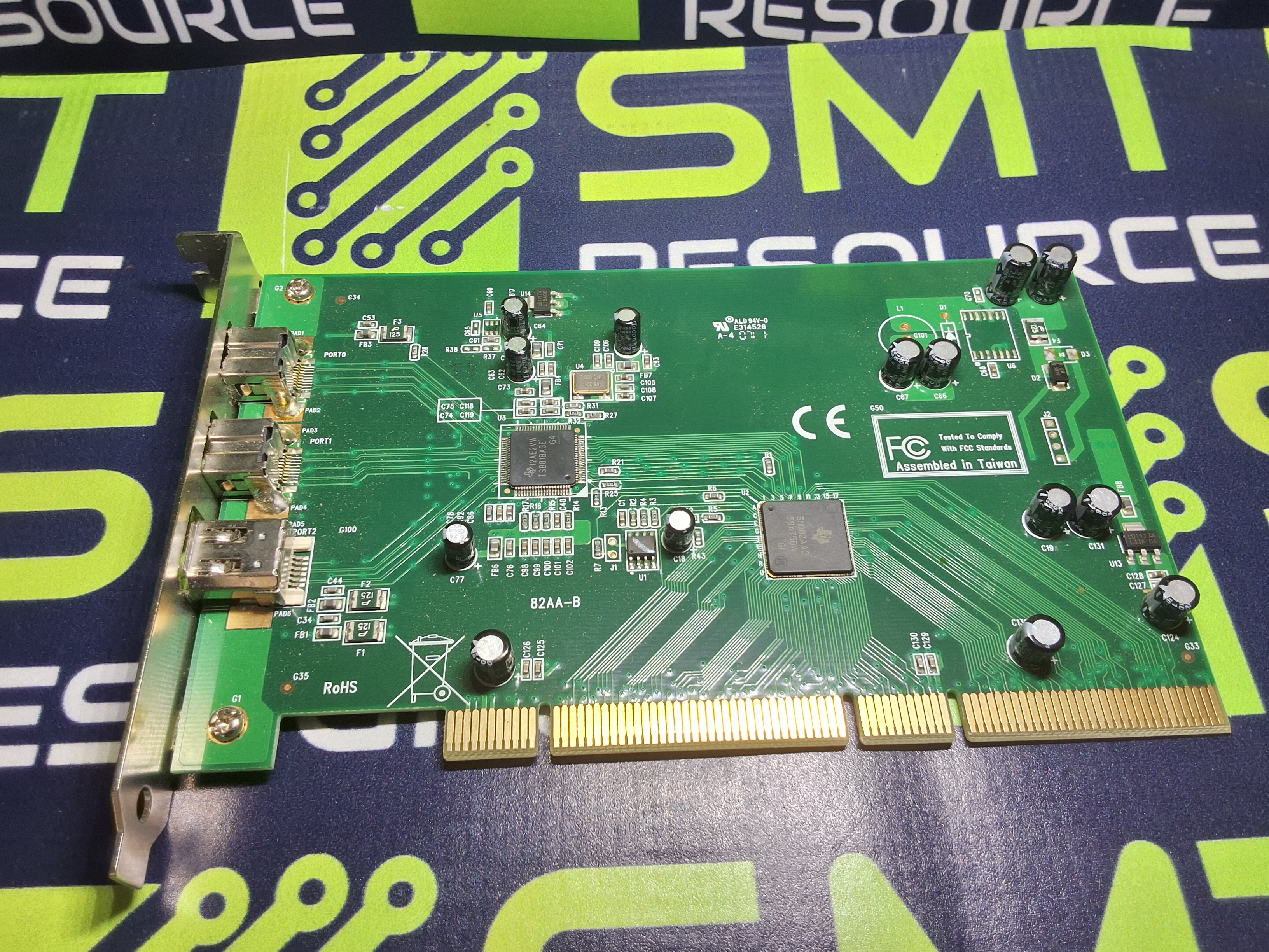 Used STARTECH 1394B_3 PCI CARD