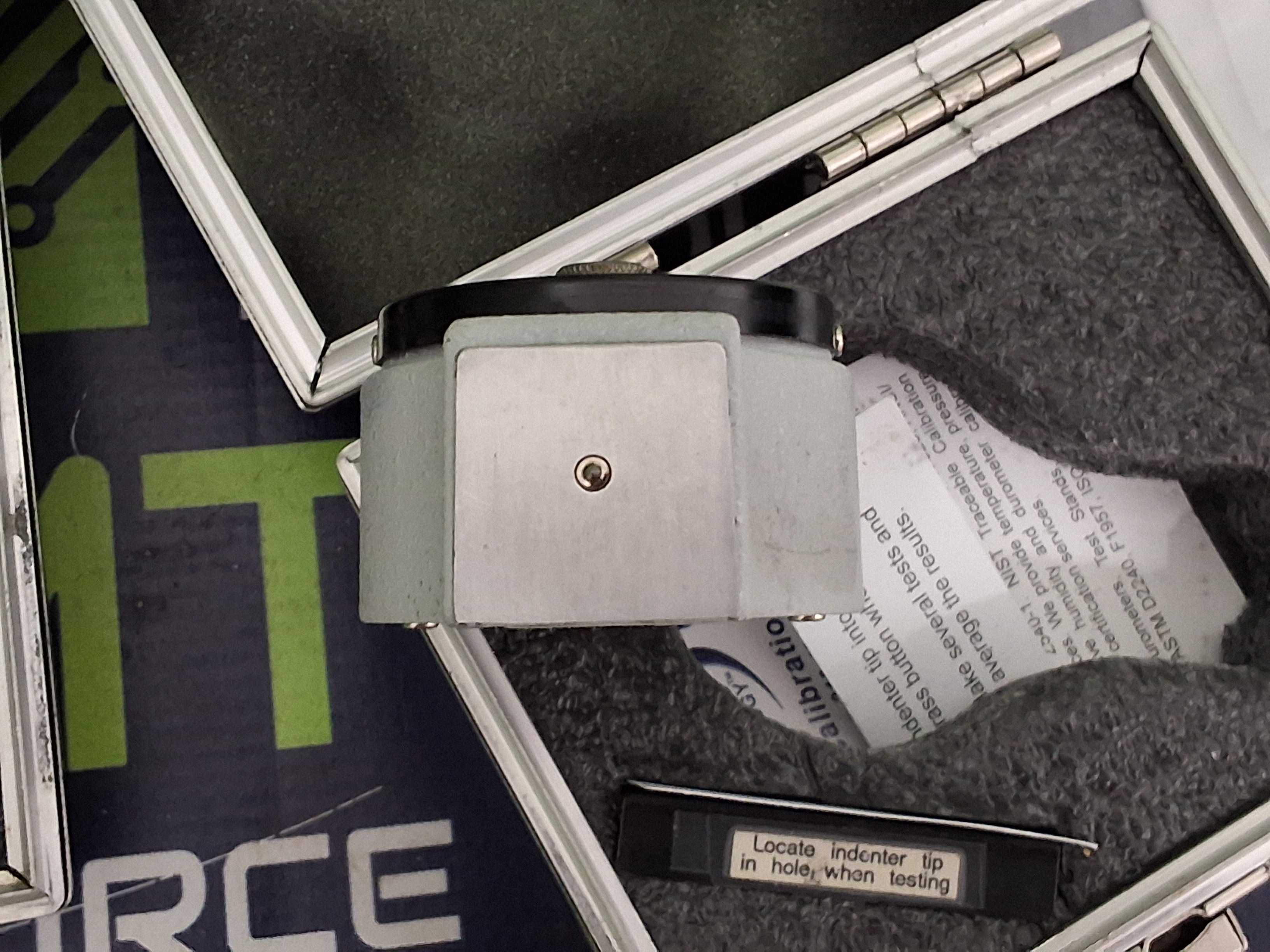 Used PTC INSTRUMENTS MODEL 409 TYPE D D2240 DUROMETER