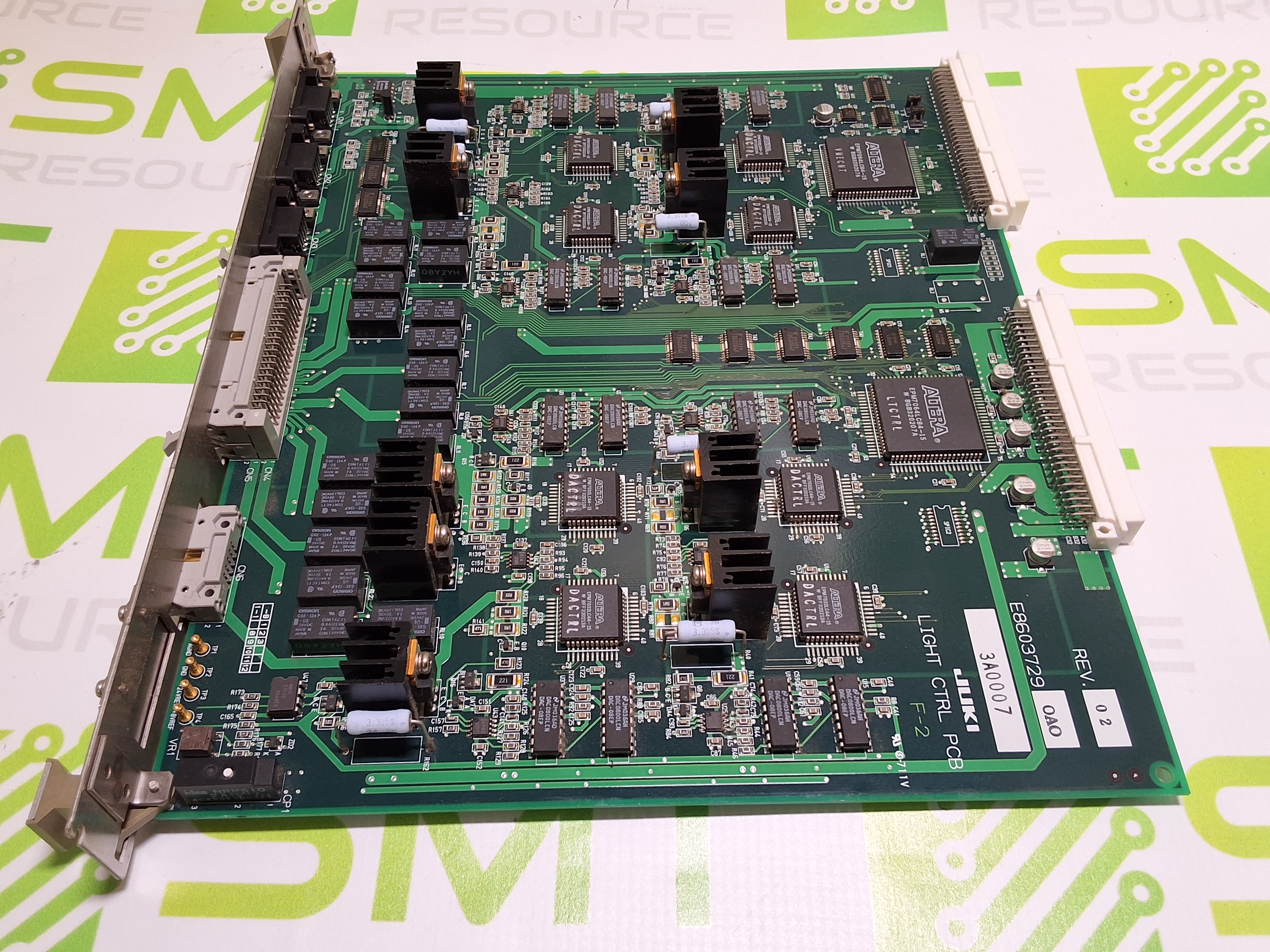 Used JUKI E8603729 LIGHT CONTROL PCB 