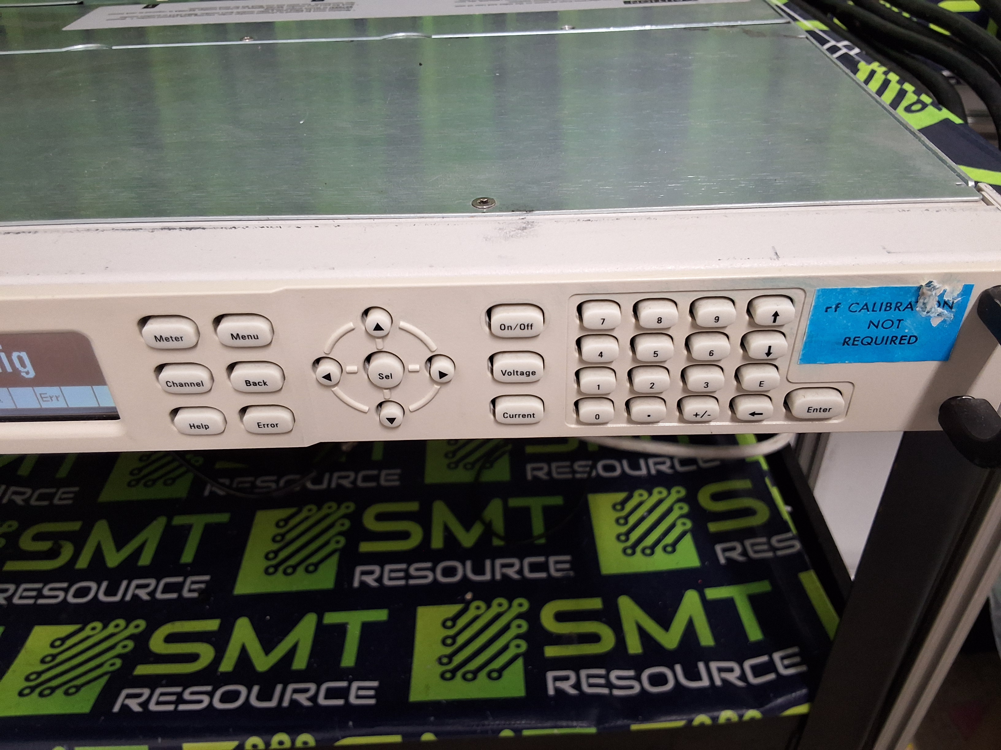 Used AGILENT N6701A LOW-PROFILE MPS MODULAR DC POWER SUPPLY MAINFRAME 600W