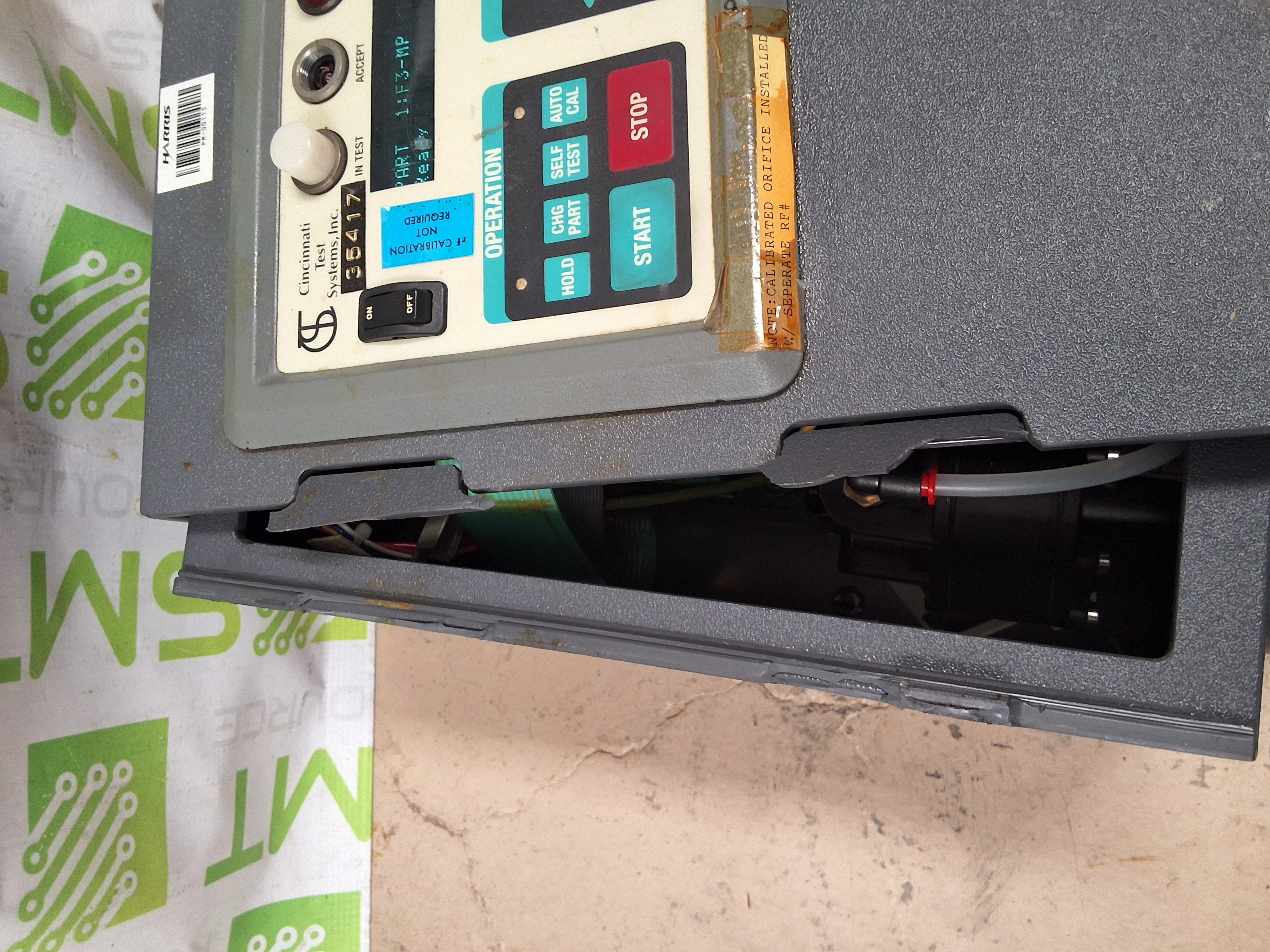 Used CINCINNATI TEST SYSTEMS SENTINEL I-21 PRESSURE DECAY LEAK TESTER / INSTRUMENT I21-S-15