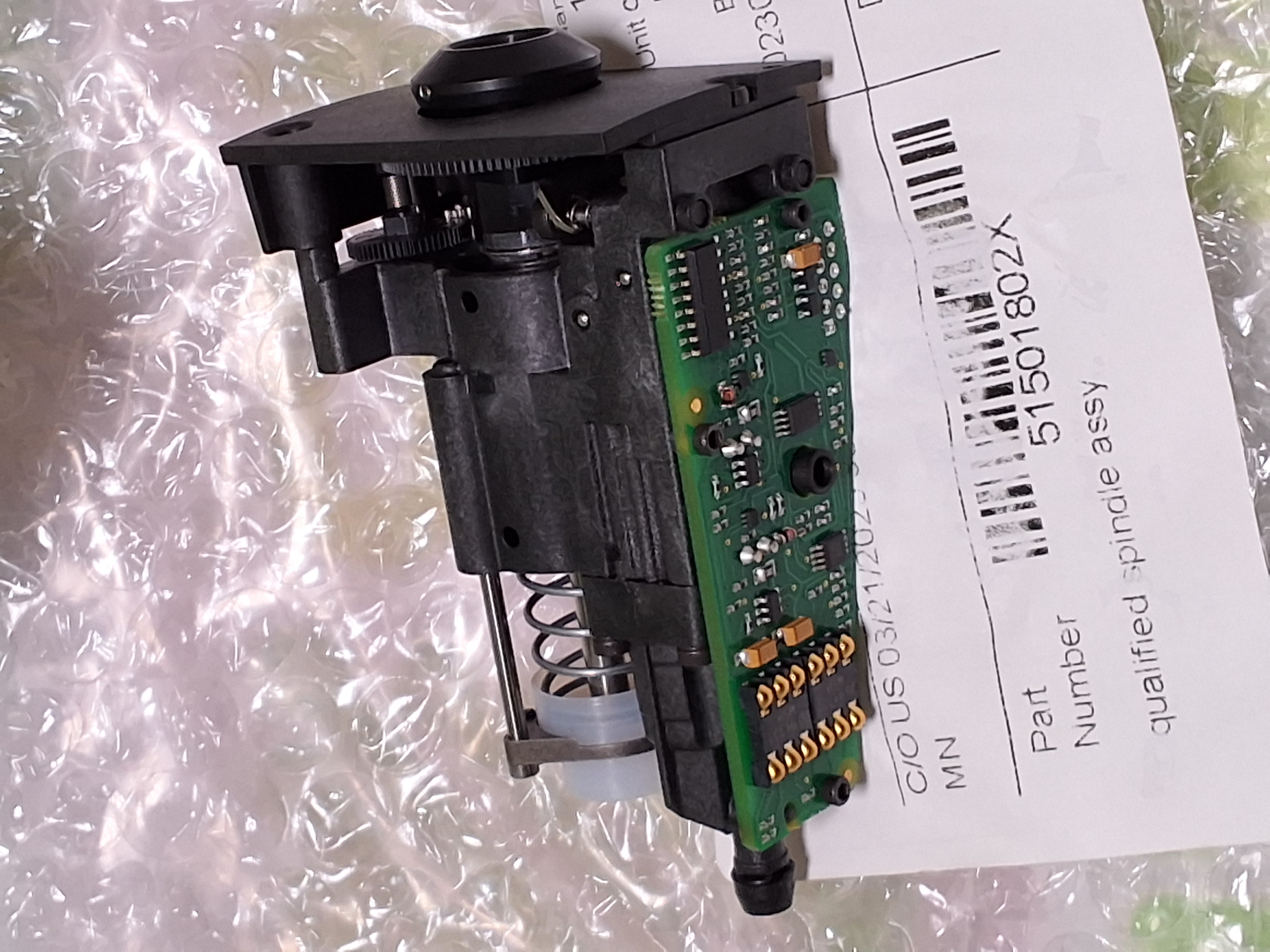 UNIVERSAL INSTRUMENTS 51501802X LIGHTNING HEAD HSC SPINDLE ASSEMBLY - BRAND NEW