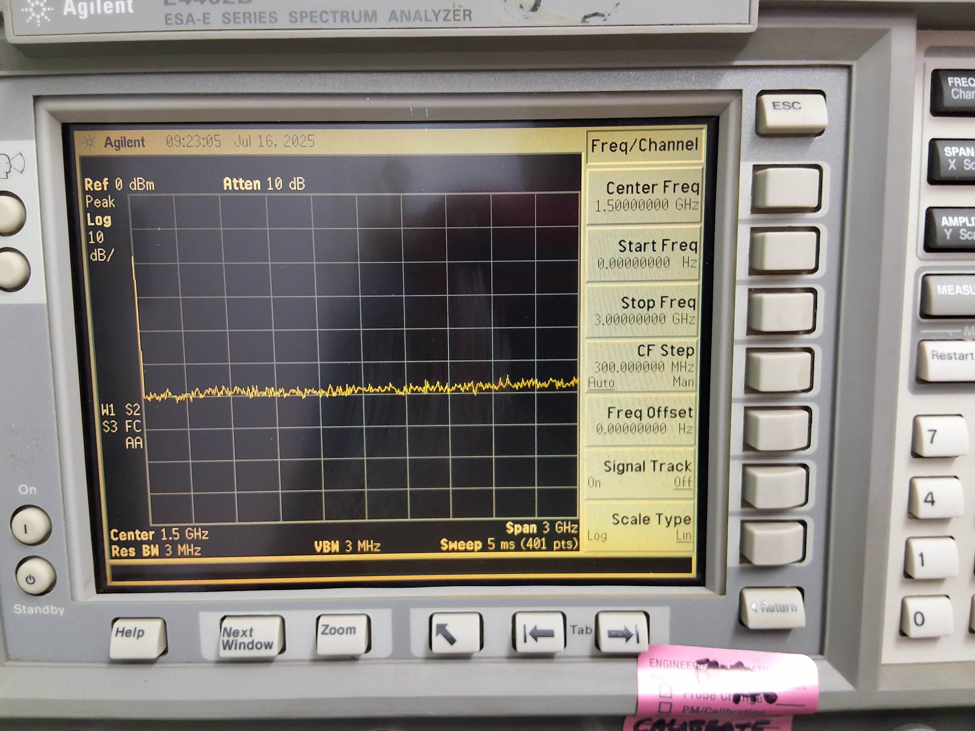 Used AGILENT E4402B ESA-E SERIES SPECTRUM ANALYZER 100Hz - 3.0GHz - MADE IN USA