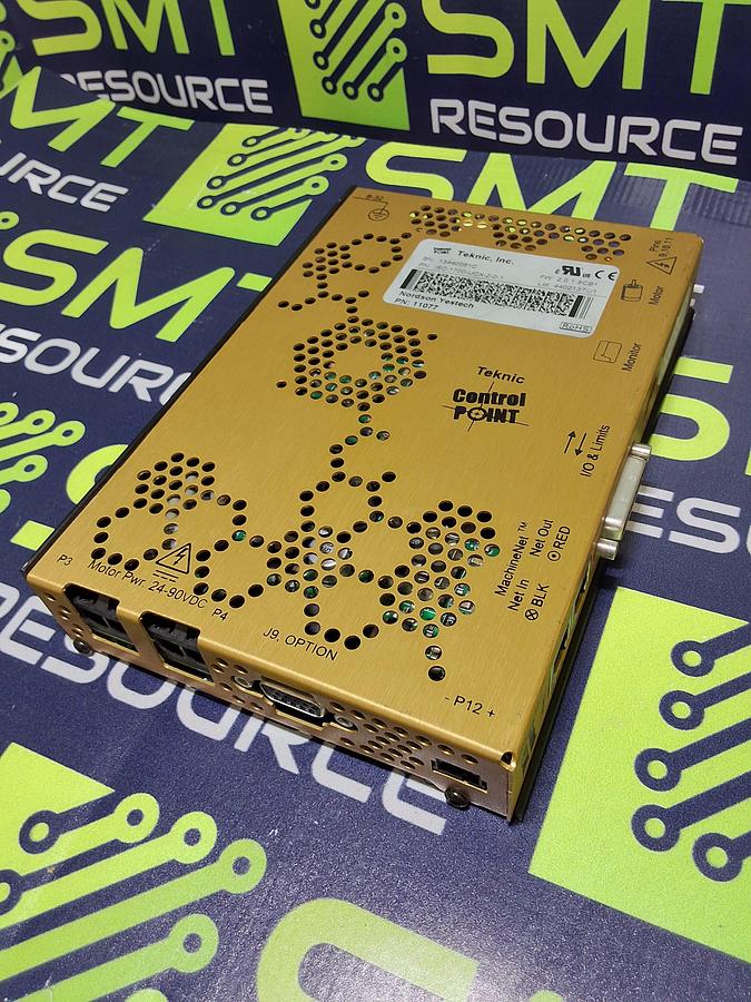 Used TEKNIC CONTROL POINT ISC-1700-UCX-2-0-1 INTEGRATED SERVO CONTROLLER 11077 NORDSON YESTEC