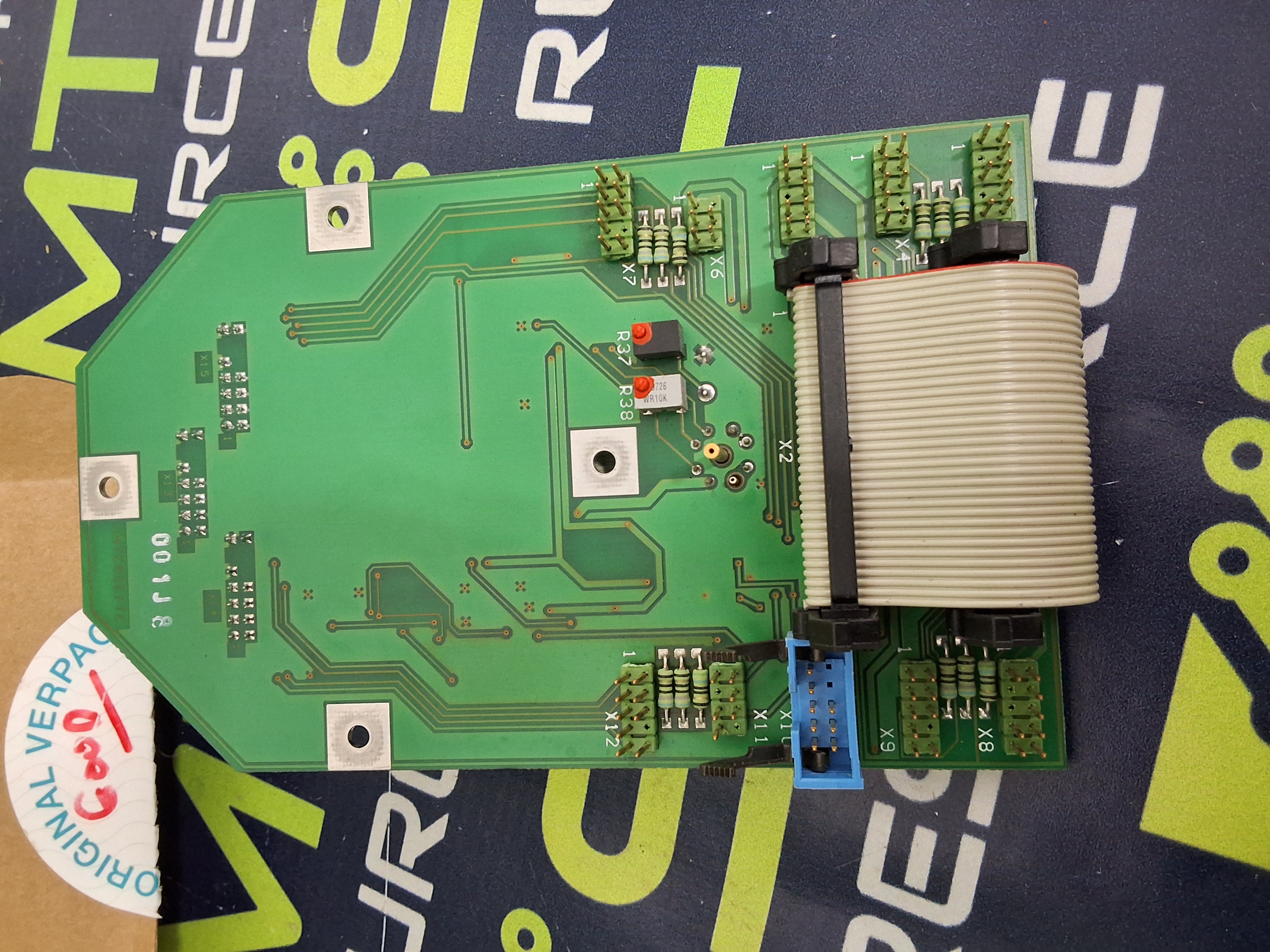 Used SIEMENS 00321215-06 CIRCUIT BOARD WITH CABLE 321215-06 / 00321215-06-Y0010P/N: 00321215-06