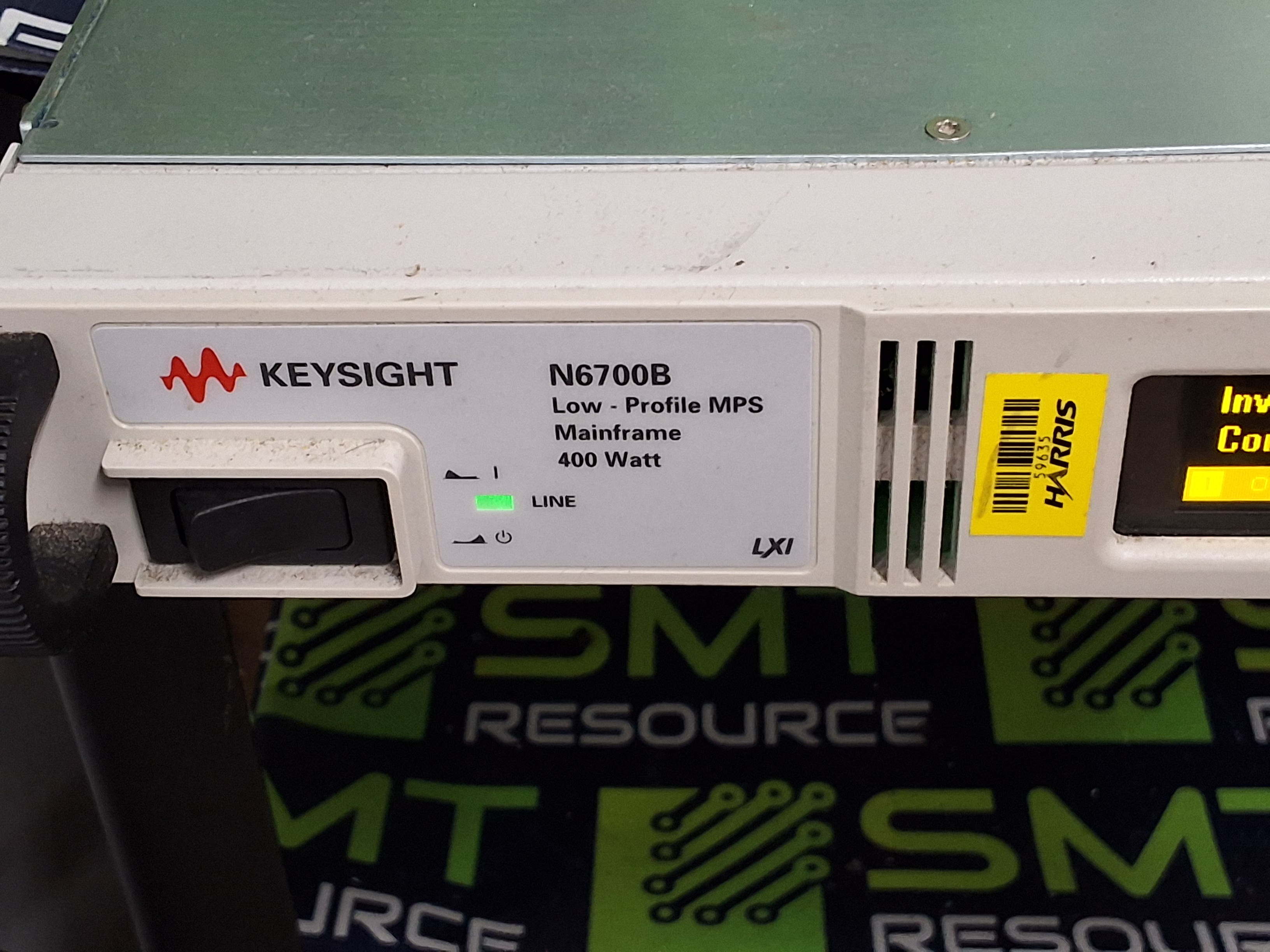 Used AGILENT N6700B LOW-PROFILE MPS POWER SUPPLY MAINFRAME 400W