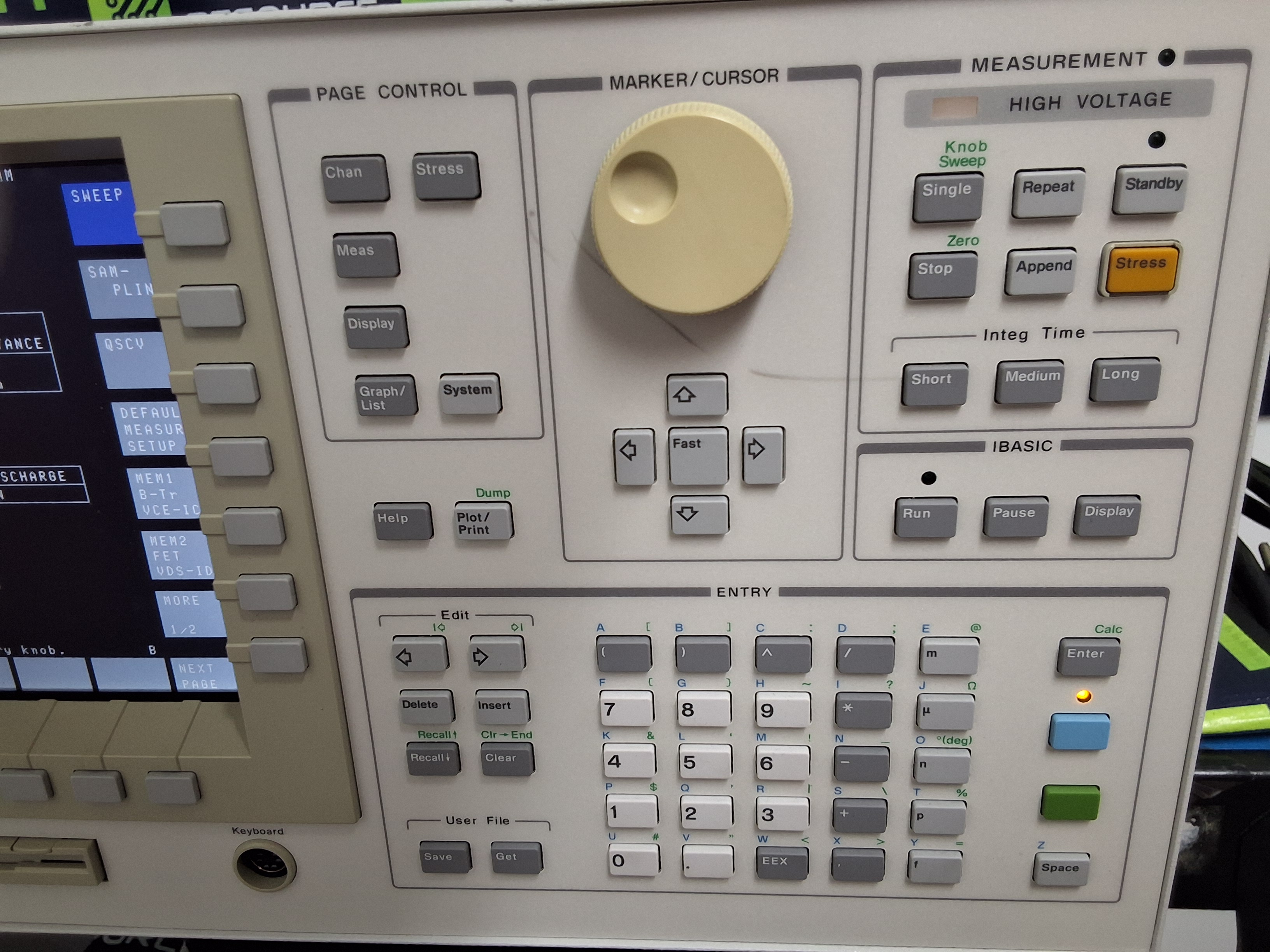 Used AGILENT 4155C SEMICONDUCTOR PARAMETER ANALYZER