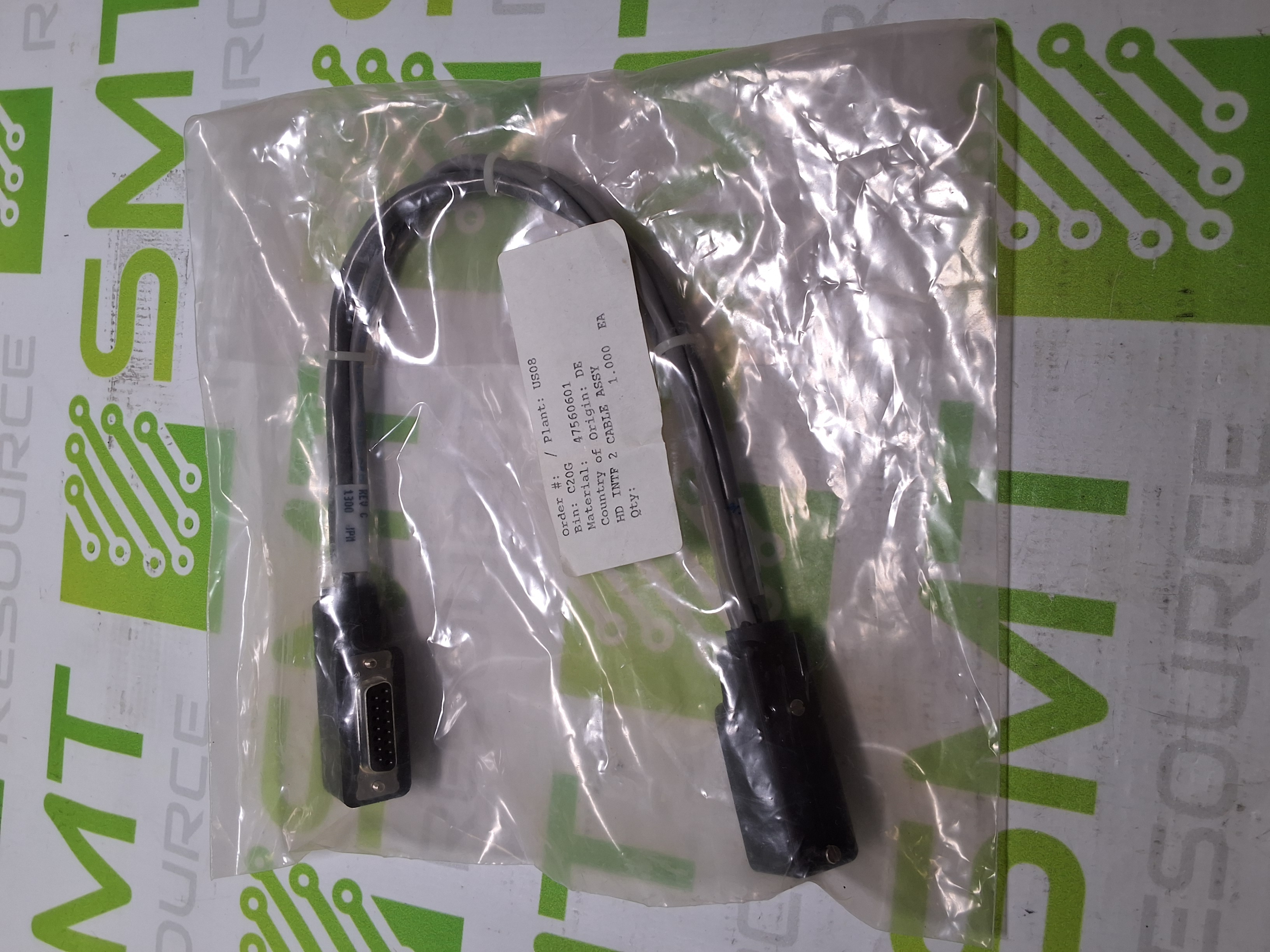 HD INTF 2 CABLE ASSEMBLY 47560601 REV C - NEW 