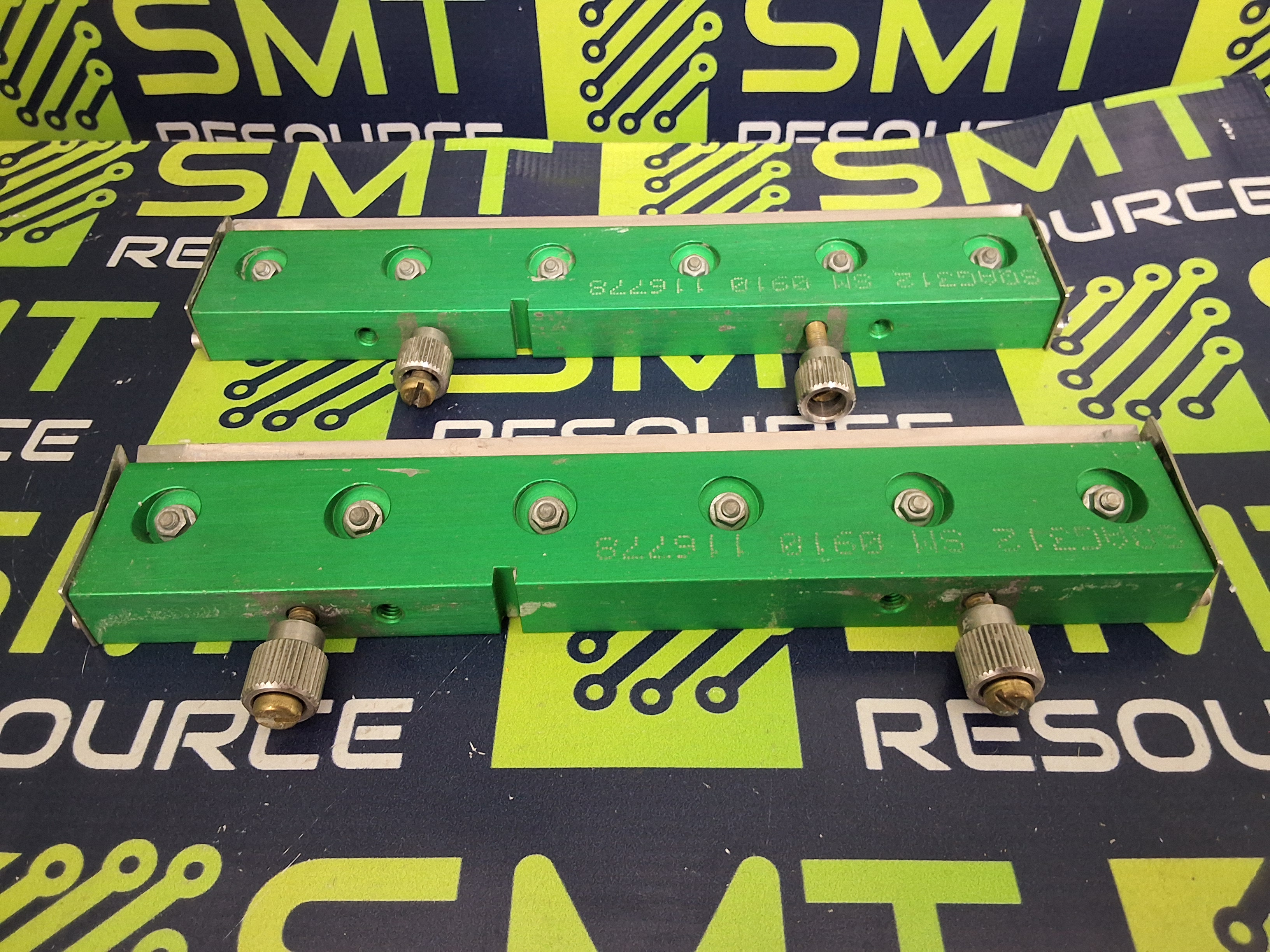 Used DEK SQAG312 SM 0910 116778 SQUEEGEE BLADE 10in SET - LOT OF 2  