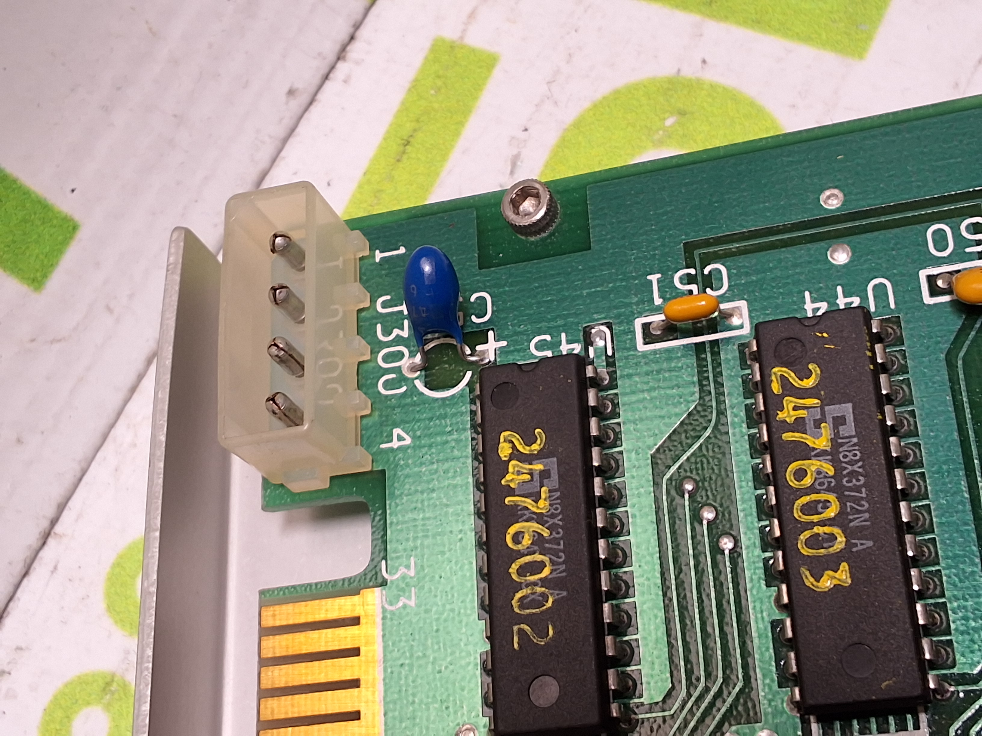 Used CONTACT SYSTEMS FDO-302M DISK CONTROLLER PCB