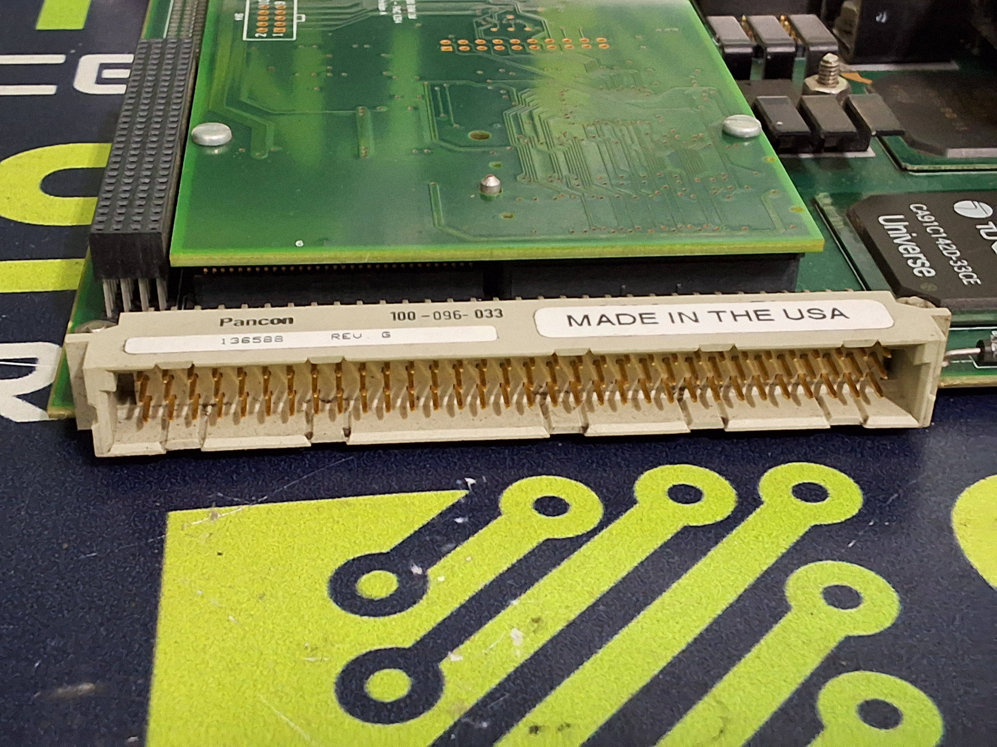 Used UNIVERSAL INSTRUMENTS ESI-650F VISION PROCESSOR MODULE 136245