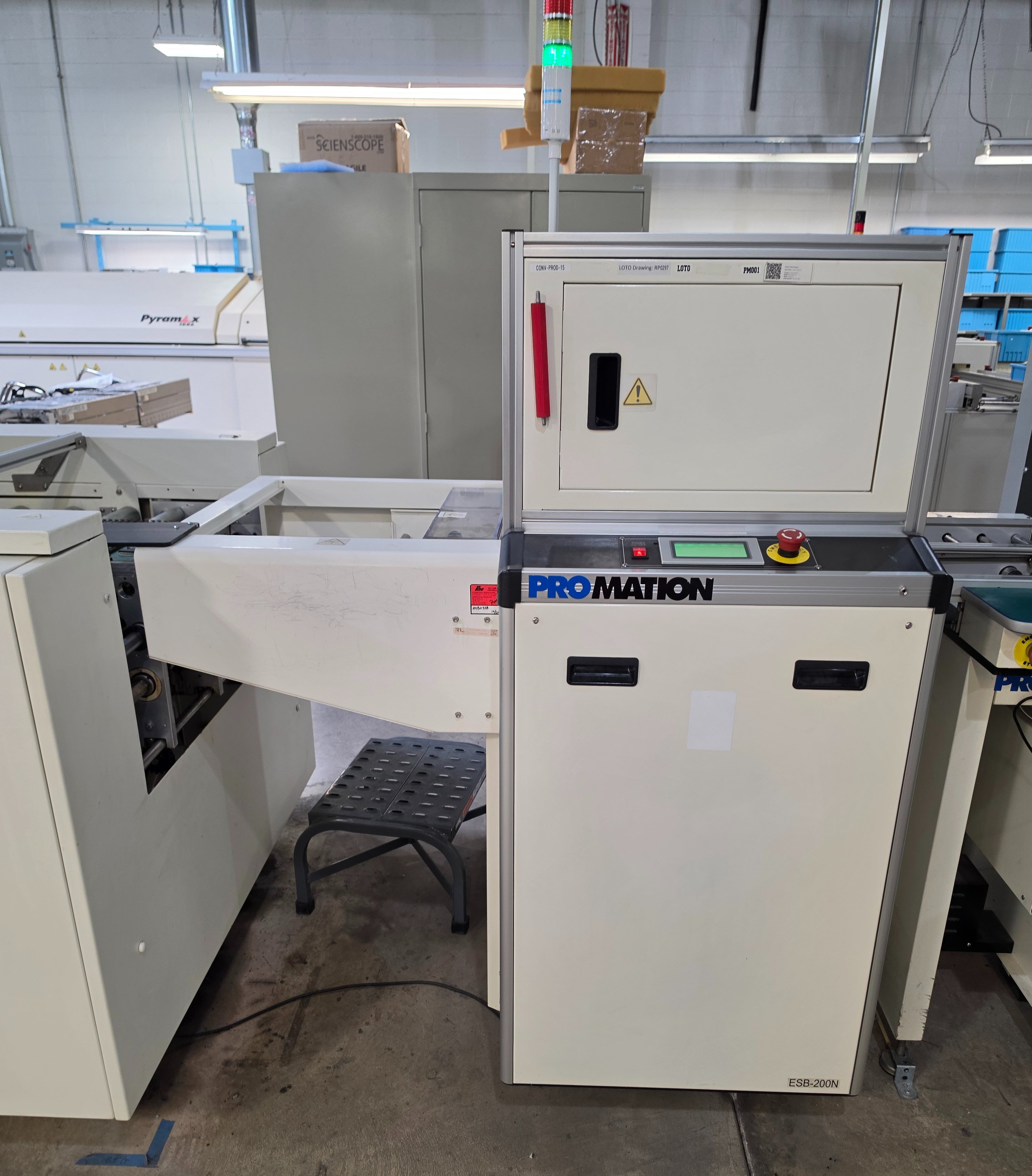 Used Promation ESB‑200N – PCB Turn Unit / Buffer
