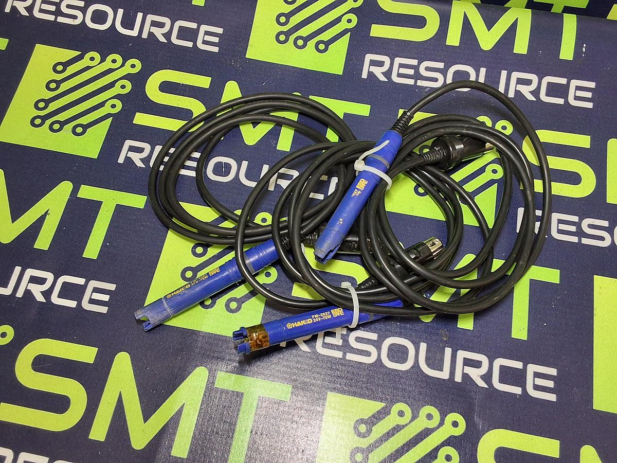 Used HAKKO FM-2027 SOLDERING IRON HANDPIECE 24V-70W - SOME DAMAGE