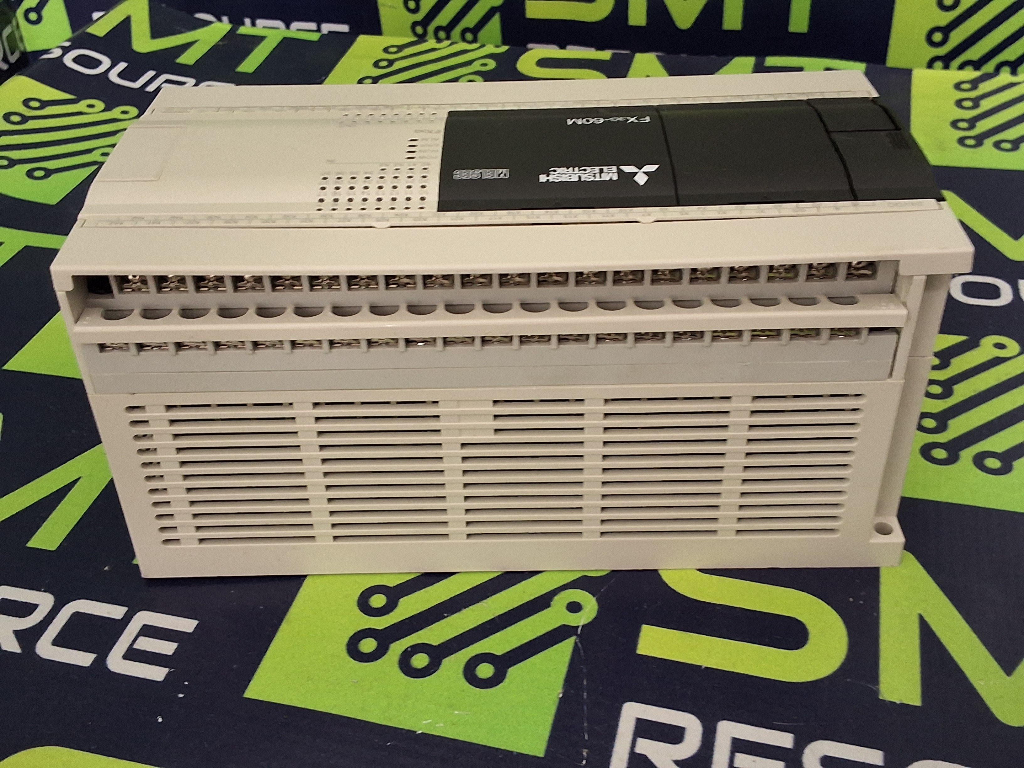 Used MITSUBISHI FX3G-60M PROGRAMMABLE LOGIC CONTROLLER PLC MELSEC SERIES