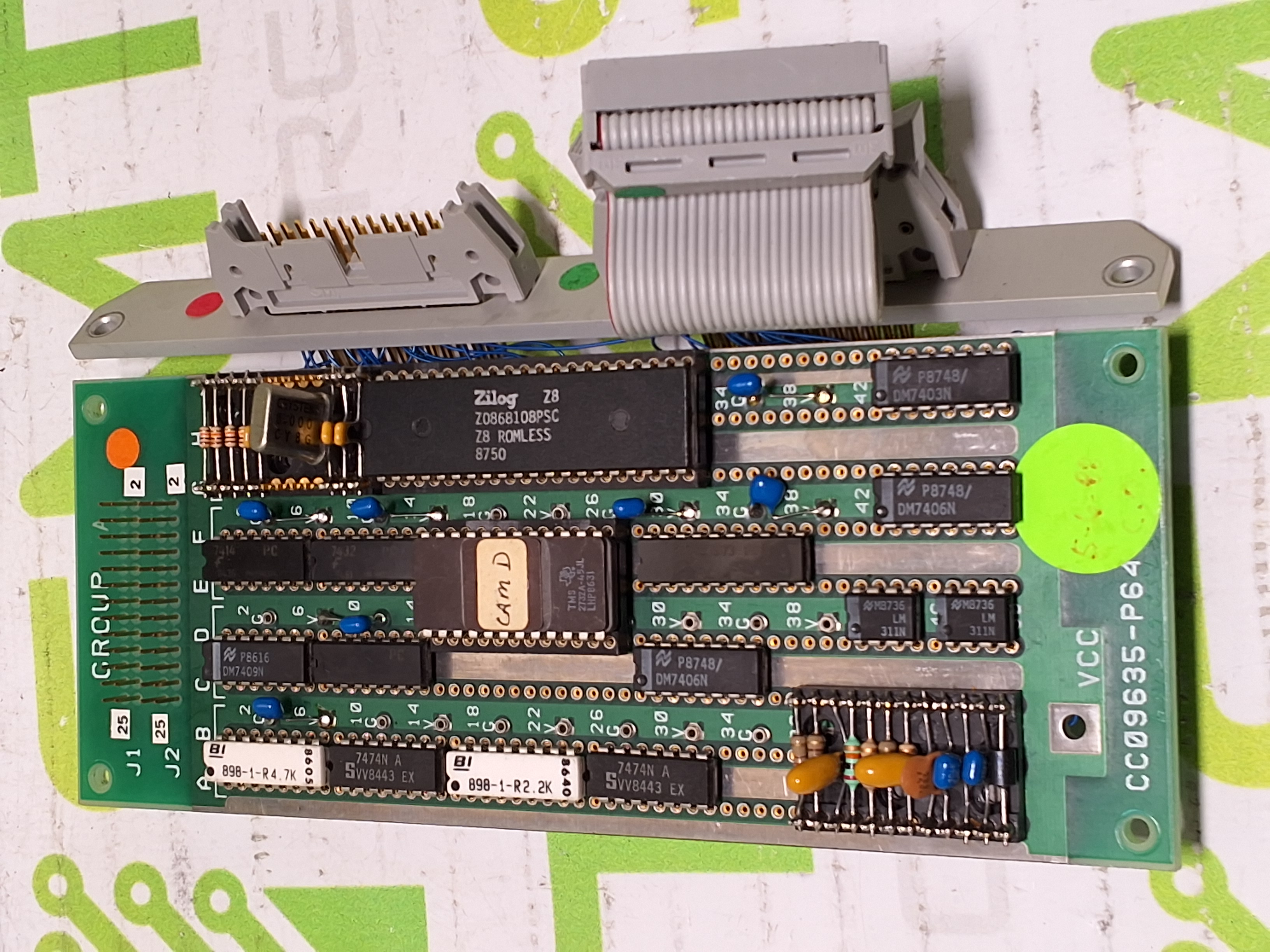 Used CC09635-P64 CONTROL CIRCUIT BOARD CC09683-A3T-1HB