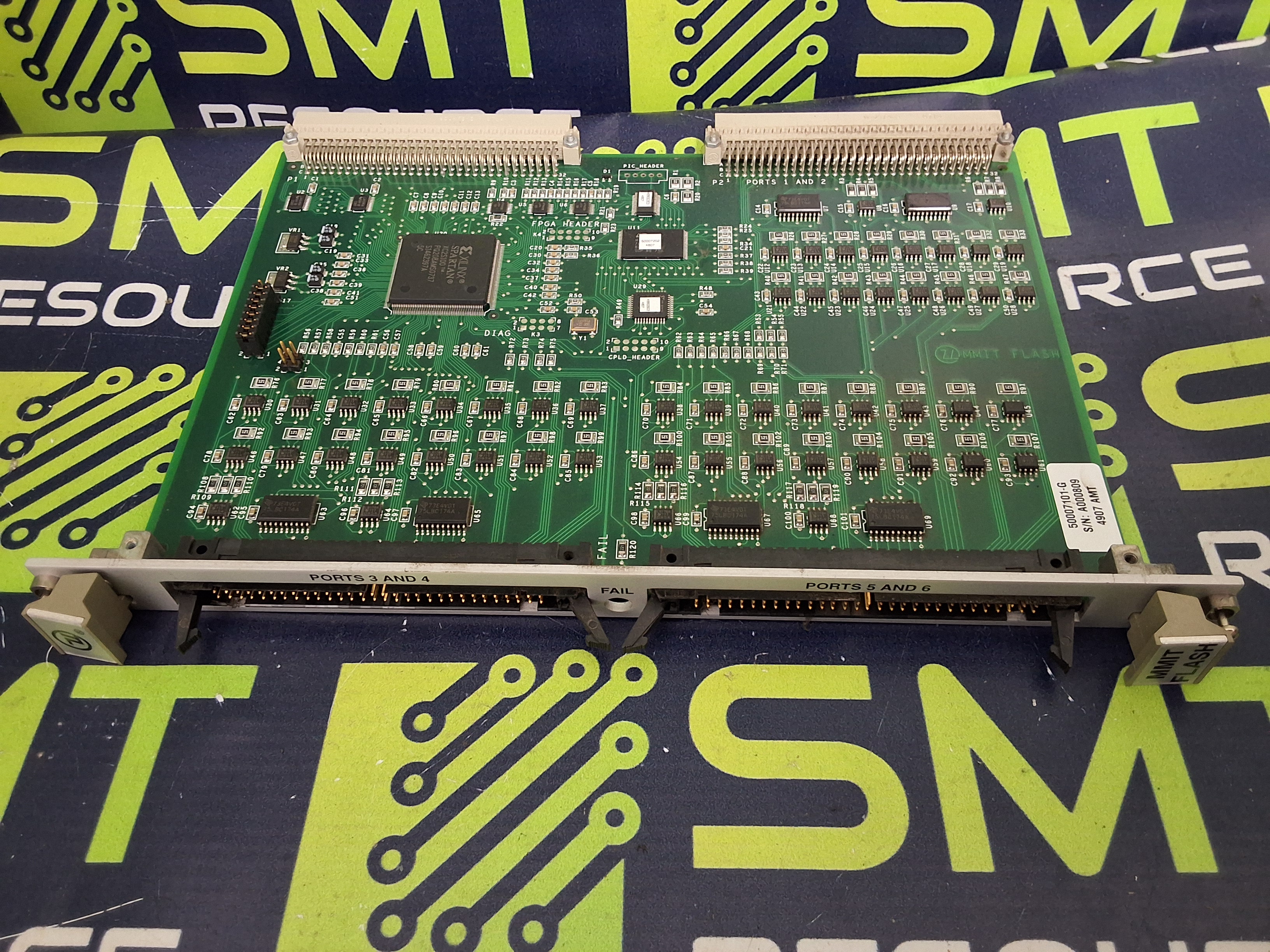 Used UNIVERSAL INSTRUMENTS 50007101-G MMIT FLASH BOARD - 50007002