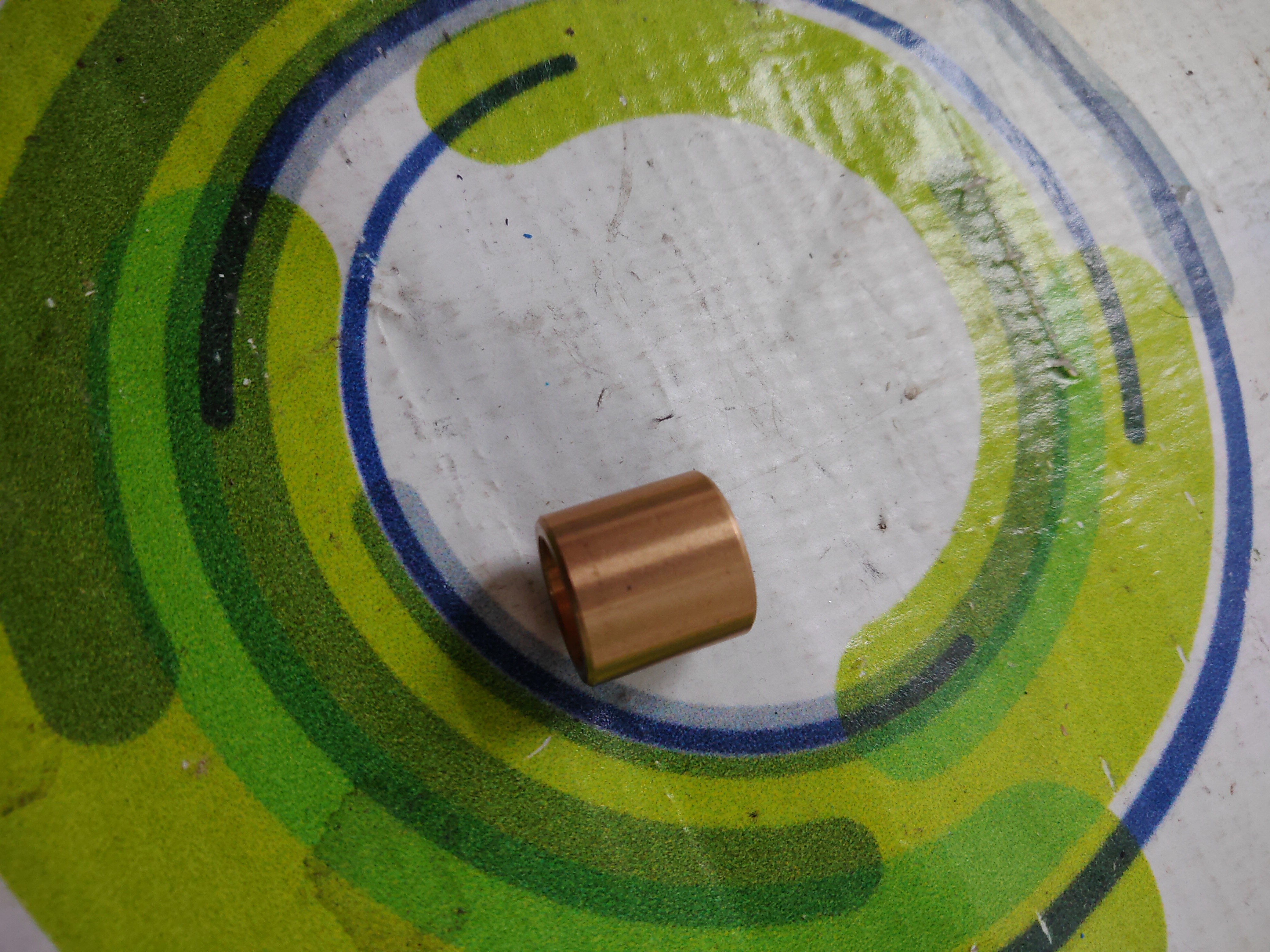 BRONZE SLEEVE 6381K451 BEARINGS- LOT OF 7 UNITS