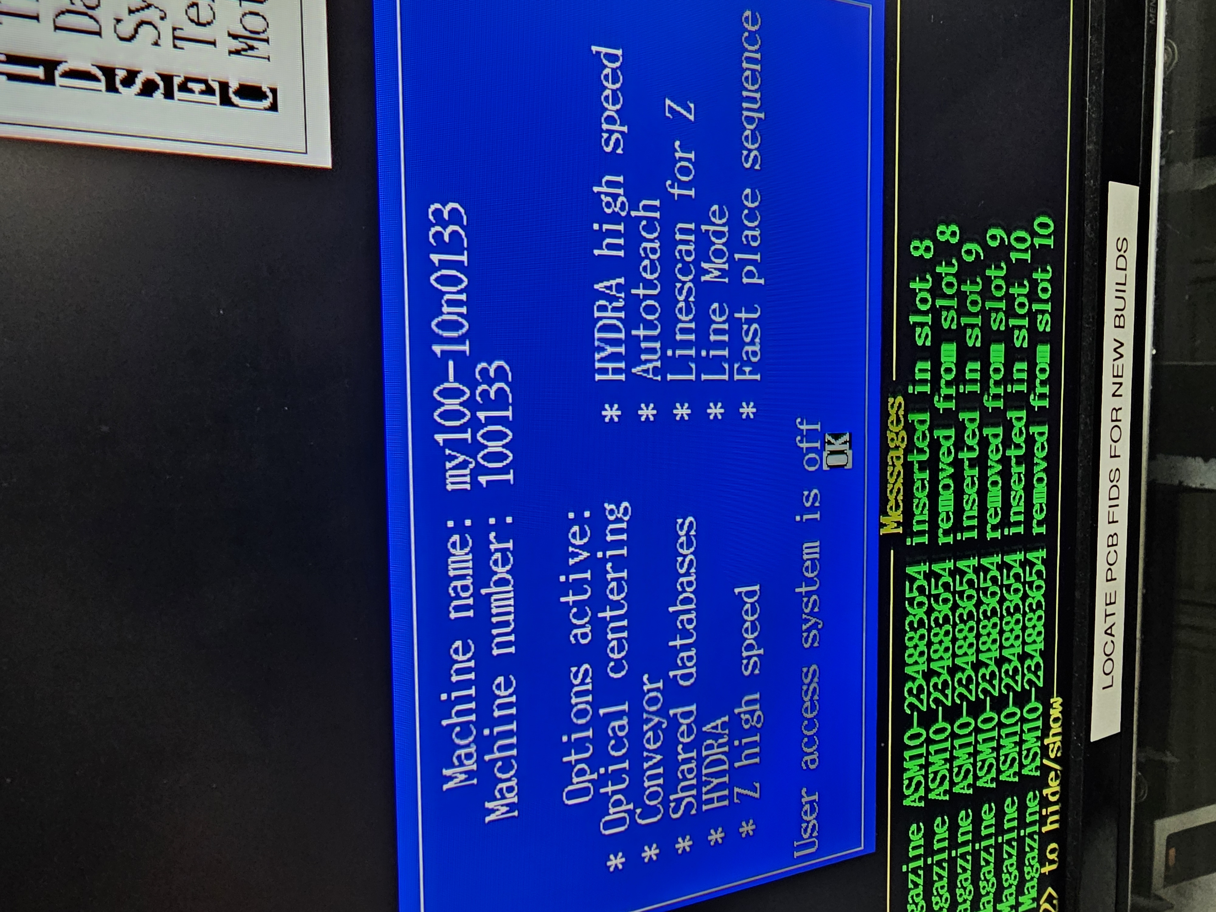 Used MYDATA MY100SXe-10 Pick & Place Machine