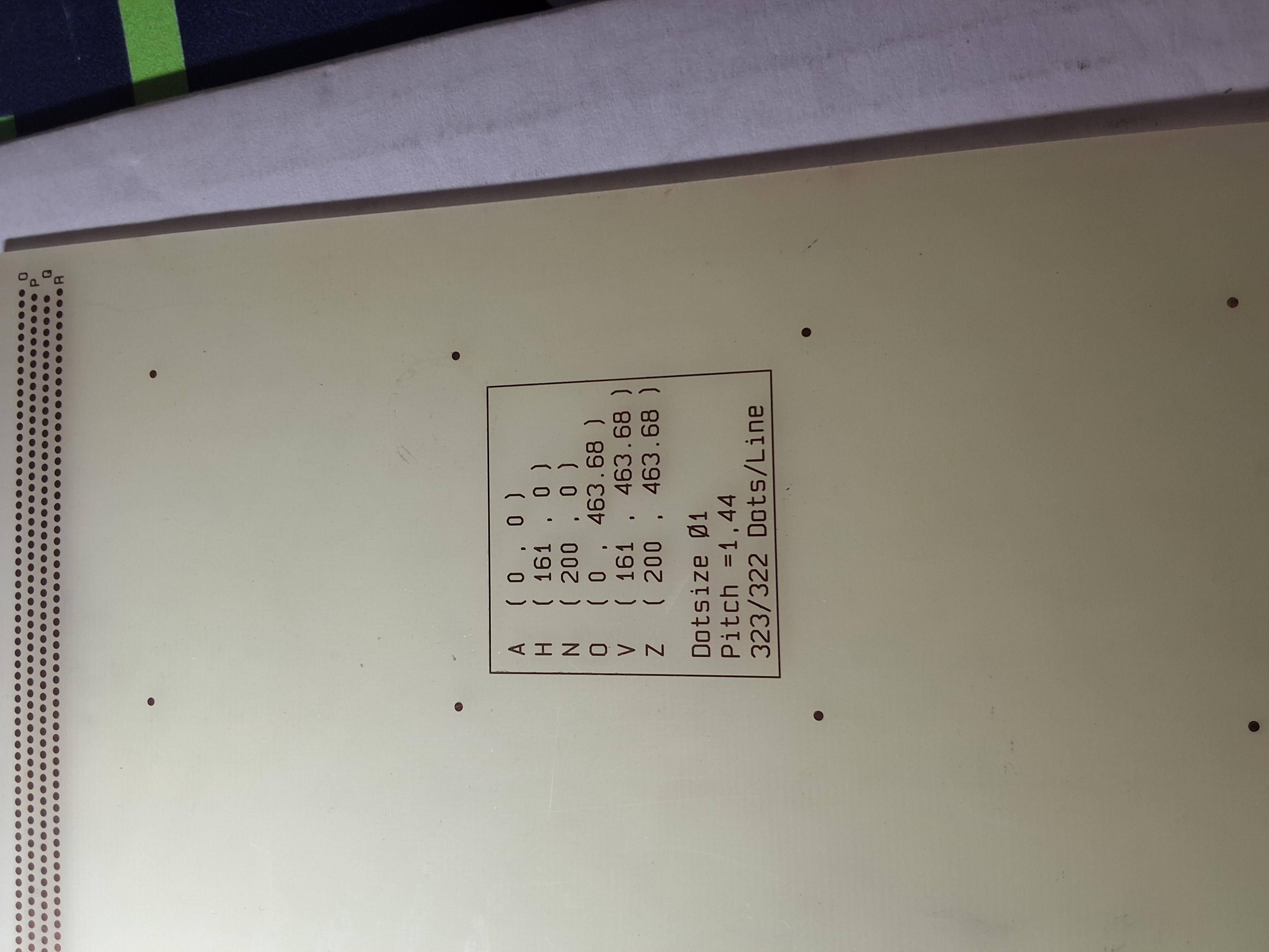 Used MYDATA L-29-220F CALIBRATION BOARD