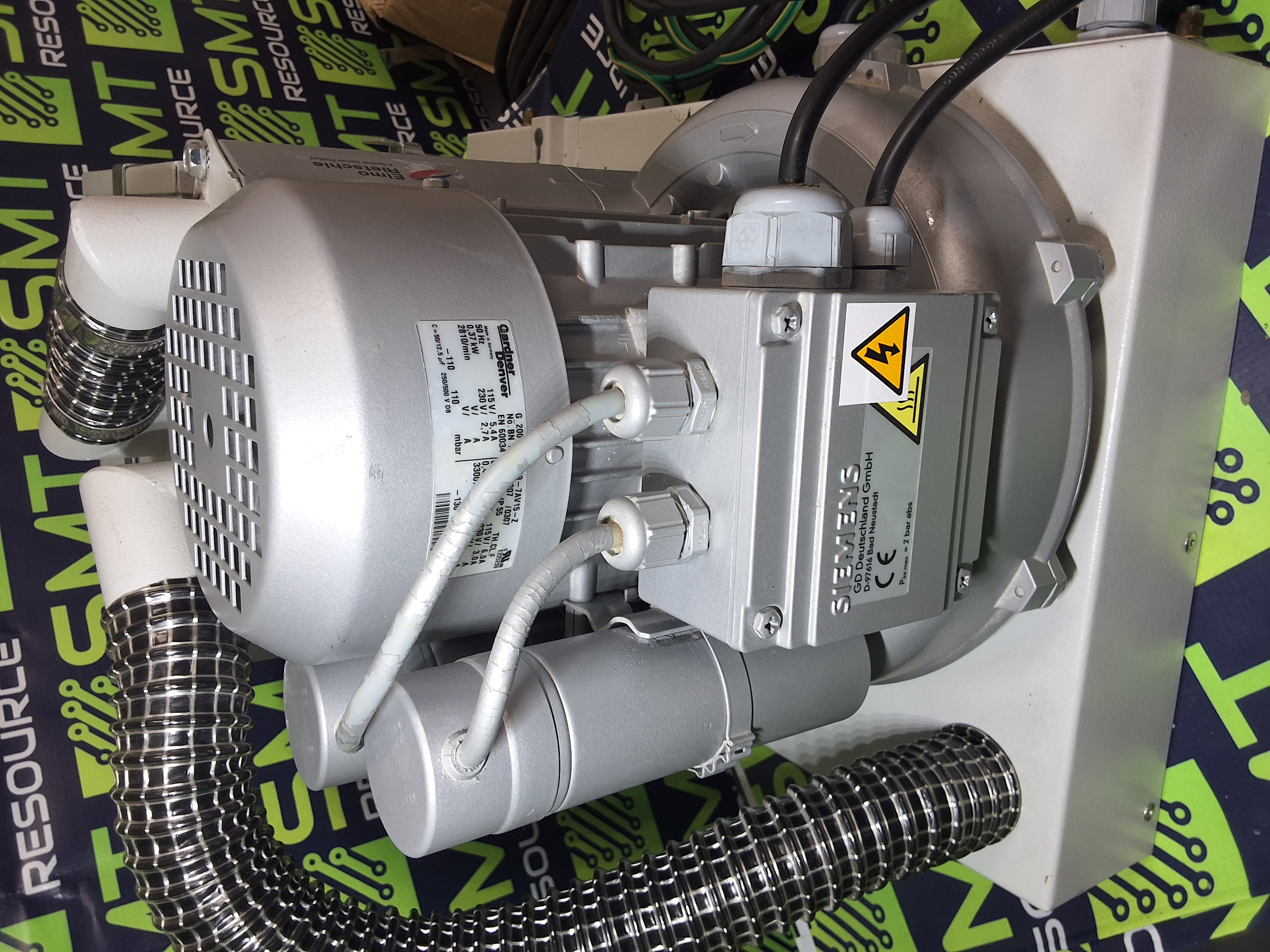 Used DEK 163552 SCREEN PRINTER VACUUM PUMP ASSEMBLY 163550