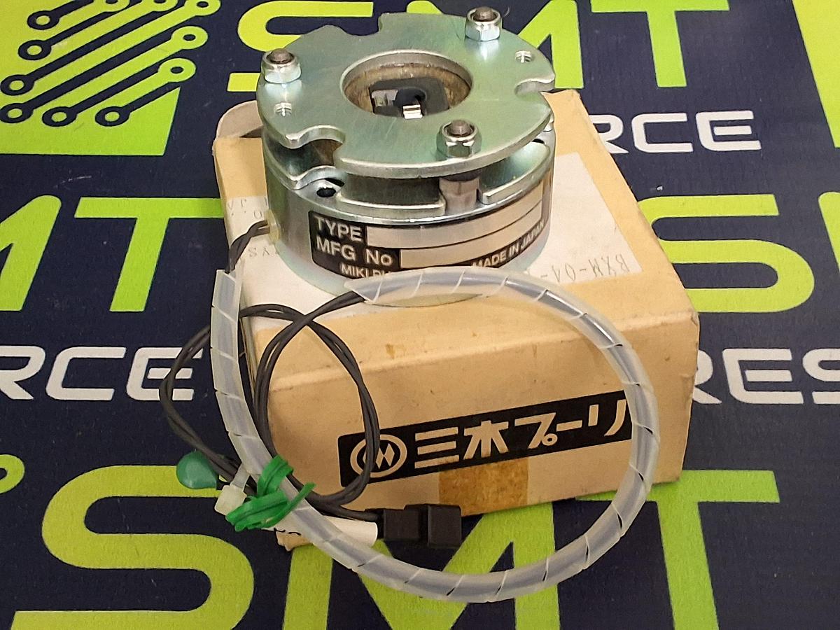 Used MIKI PULLEY BXM-04-10 INDUSTRIAL MAGNETIC BRAKE 24V