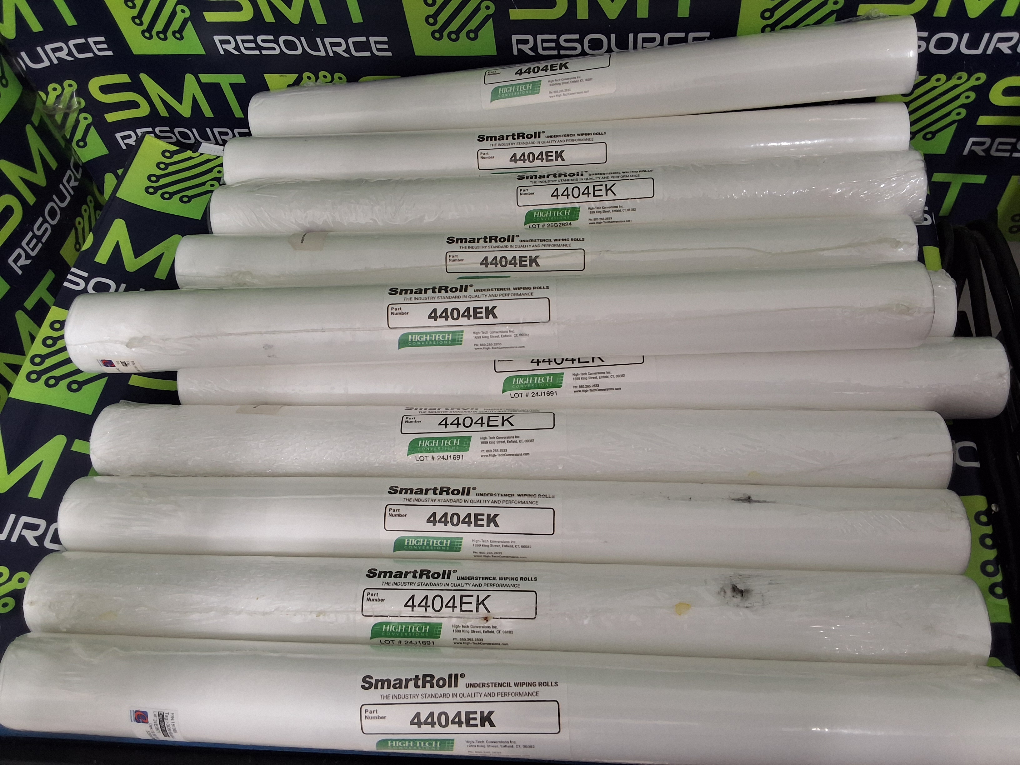 SMART ROLL 4404EK UNDERSTENCIL WIPING ROLLS FOR EKRA SCREEN PRINTERS - BRAND NEW