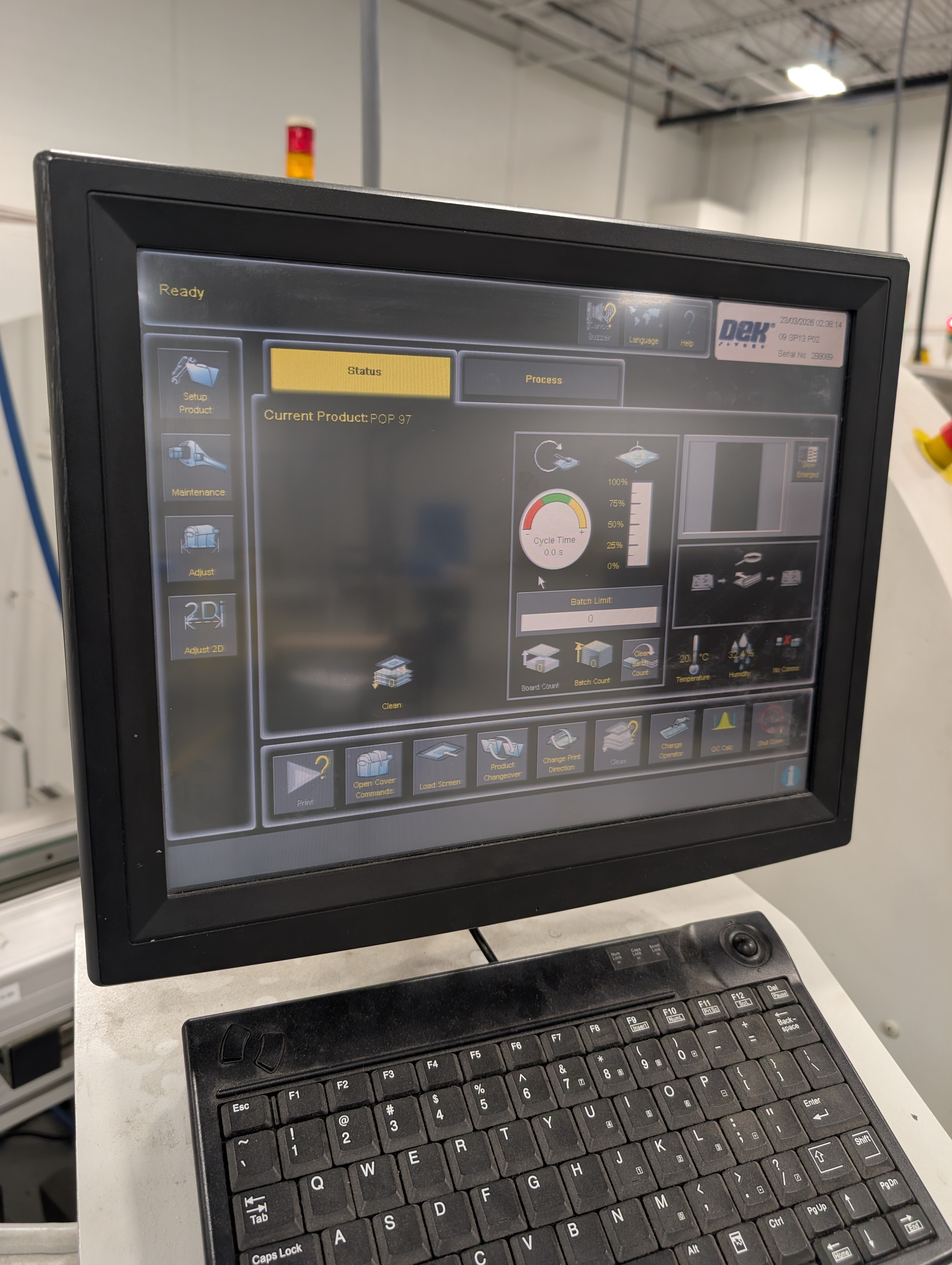 Used Dek Horizon 01i Stencil Printer