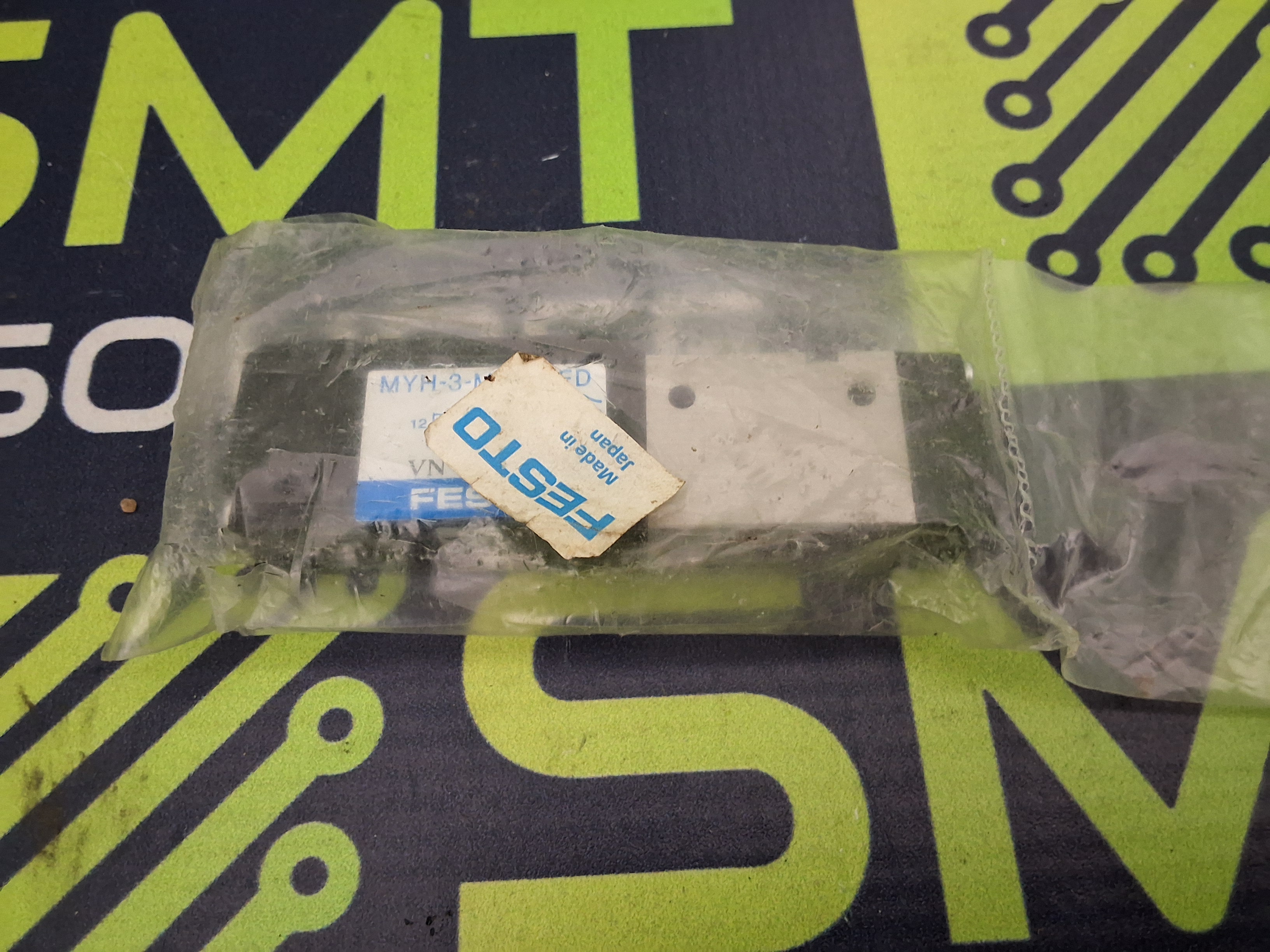 FESTO MYH-3-M5-L-LED PNEUMATIC SOLENOID VALVE - BRAND NEW