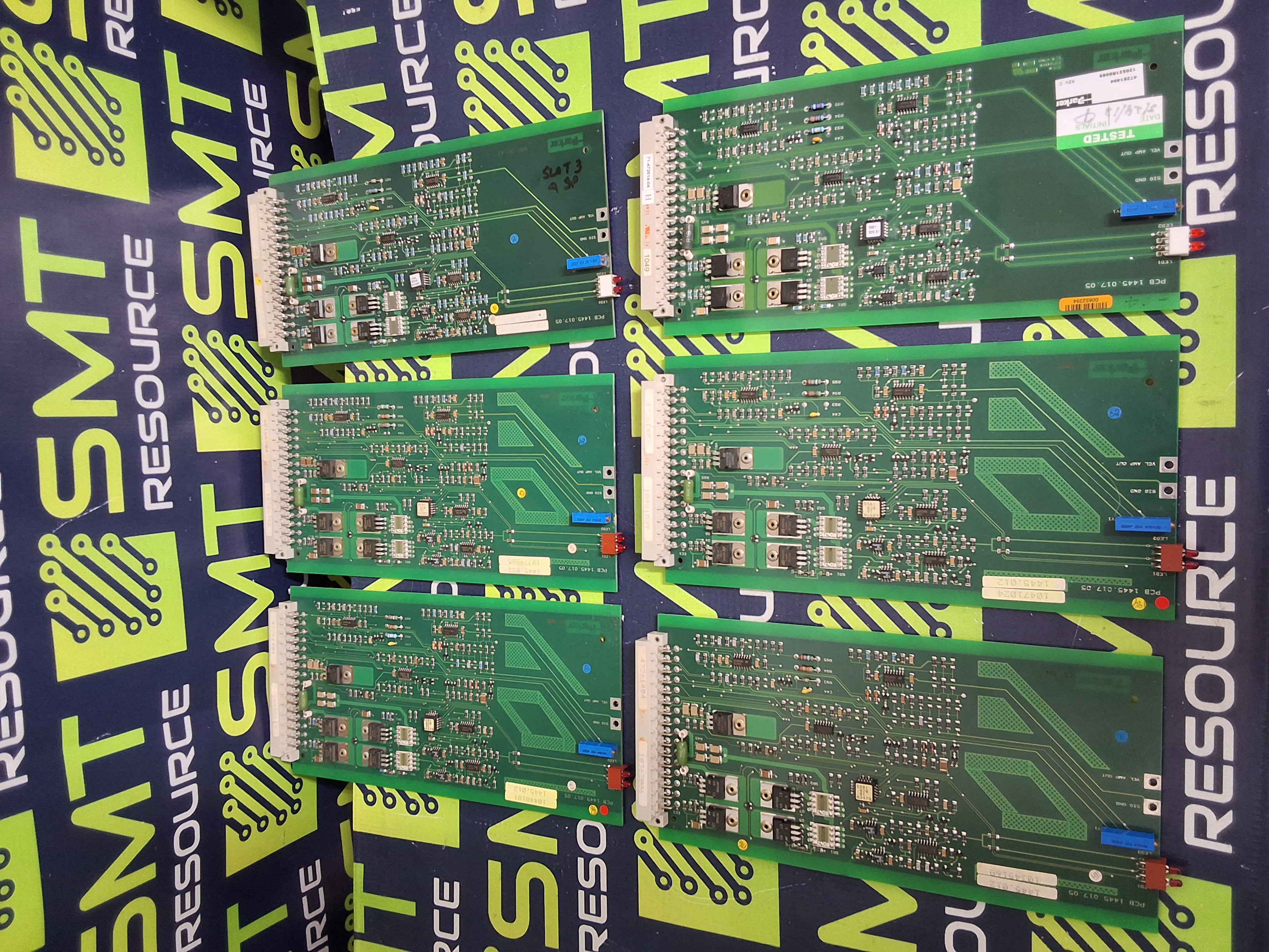 Used PARKER 1445.017.05 PRINTED CIRCUIT BOARD