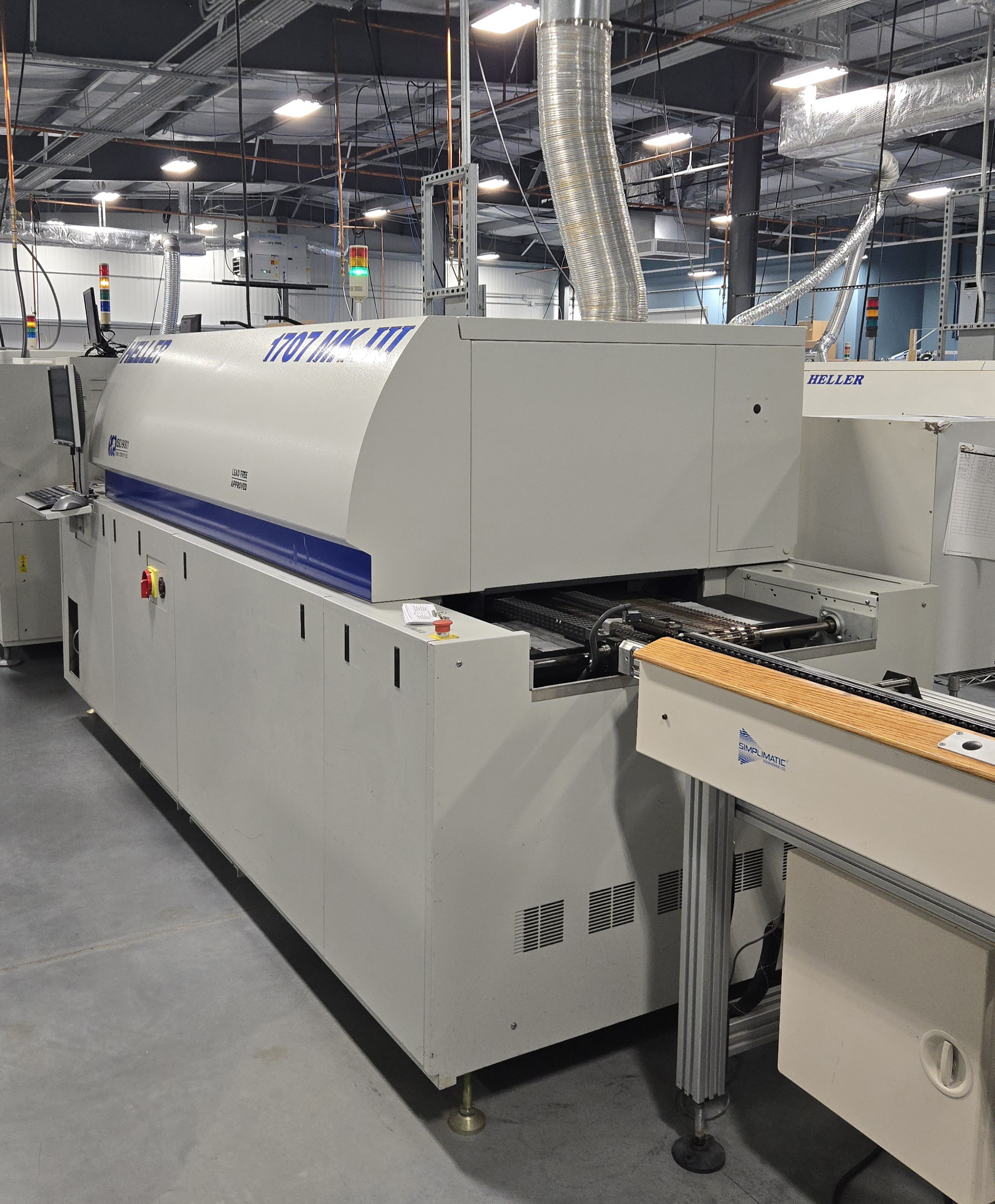 Used Heller 1707 MKIII Reflow Oven