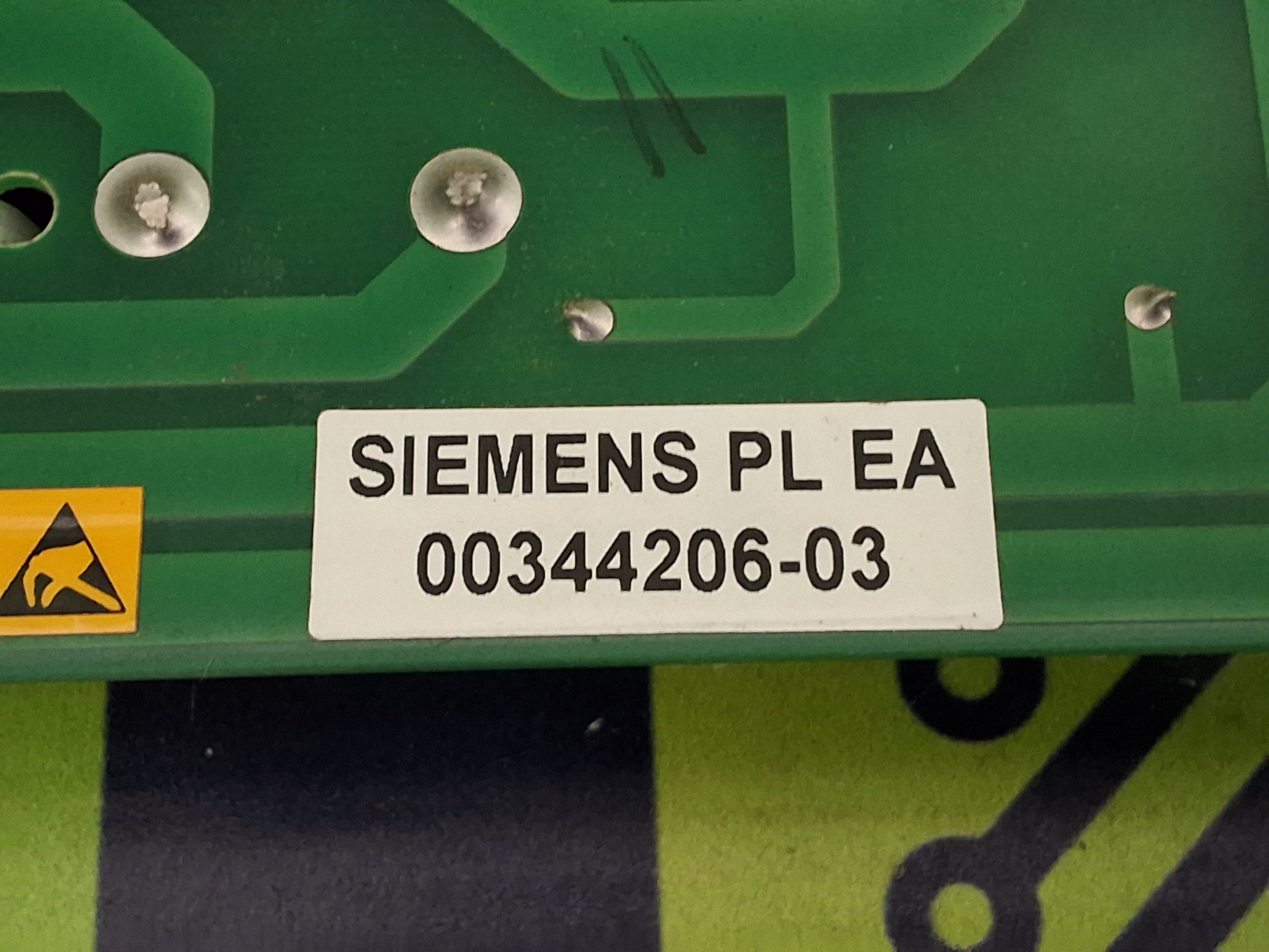 Used SIEMENS 00344206-03 CIRCUIT BOARD DBM/3P-03