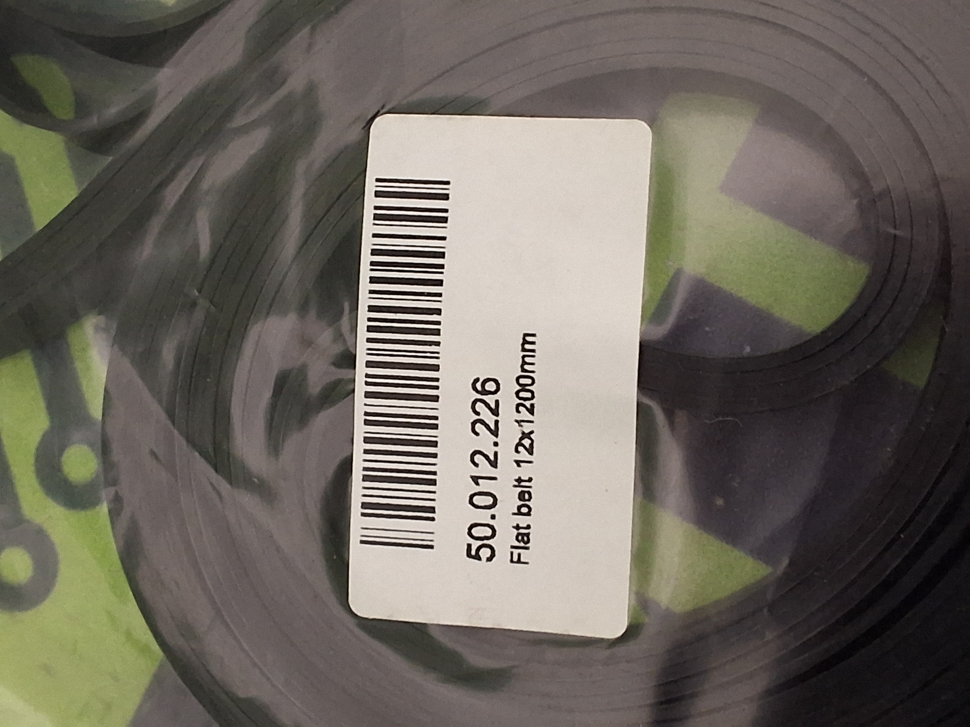 EKRA/ASYS 50.012.226 FLAT BELT 12x1200mm - BRAND NEW