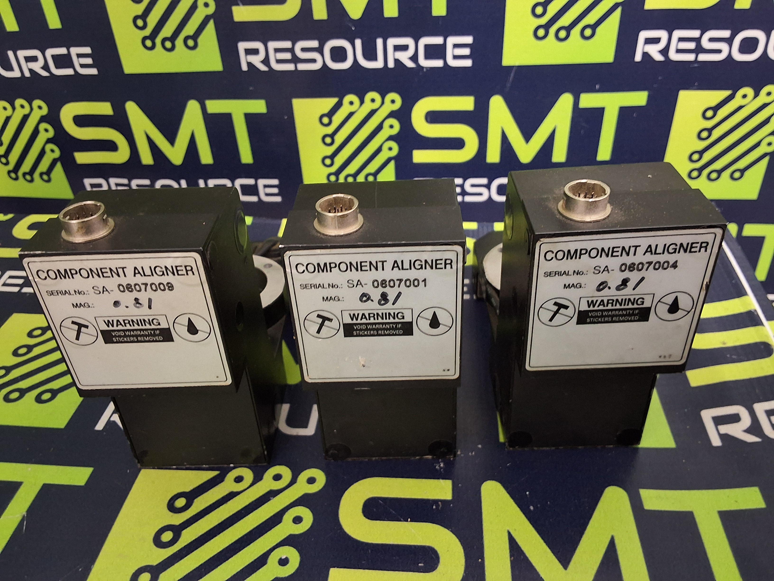 Used SAMSUNG CP40CV COMPONENT ALIGNER J9059008A 