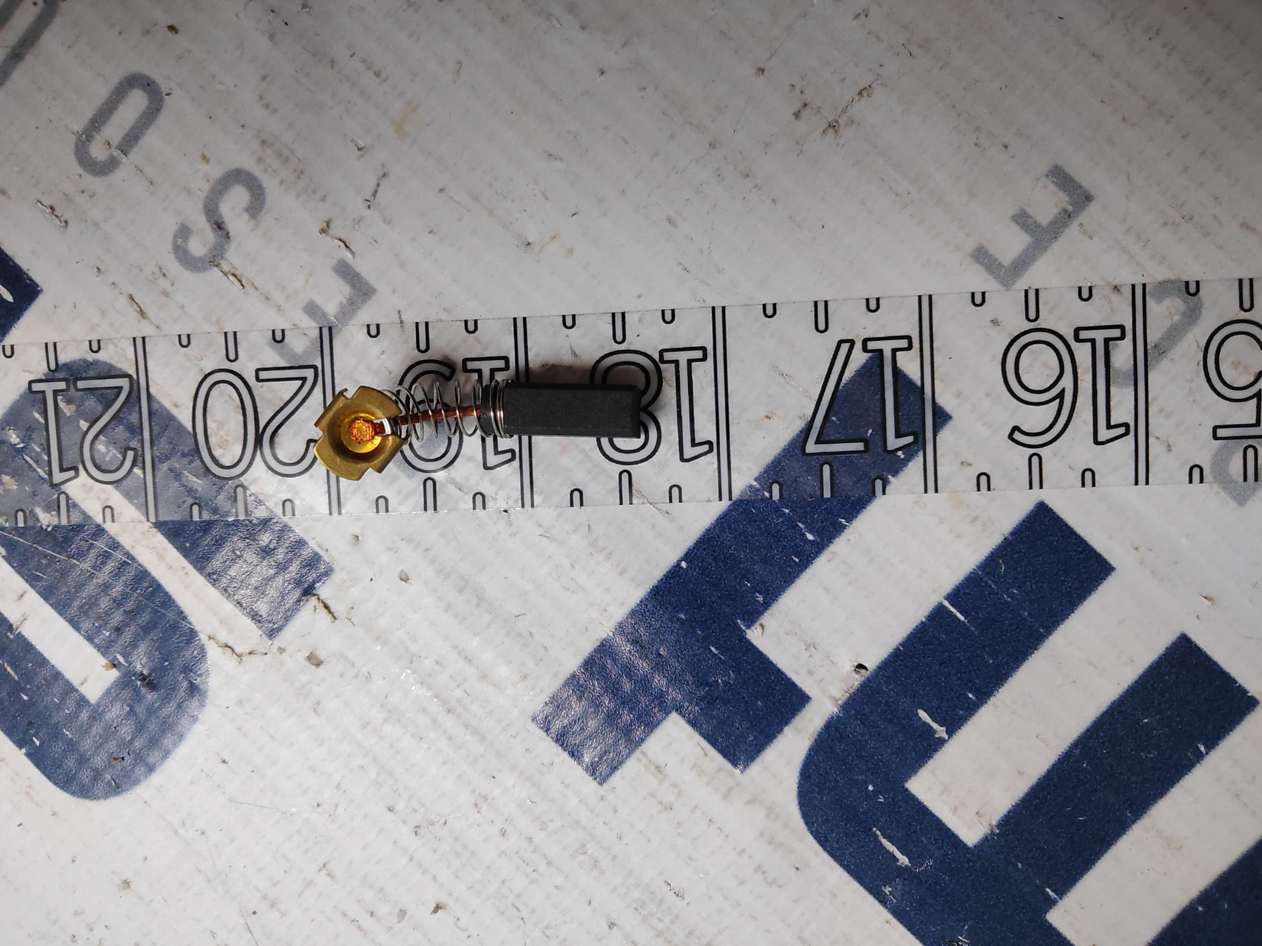 Baldor Brushes Small Horsepower Motor Brush BBR1079 