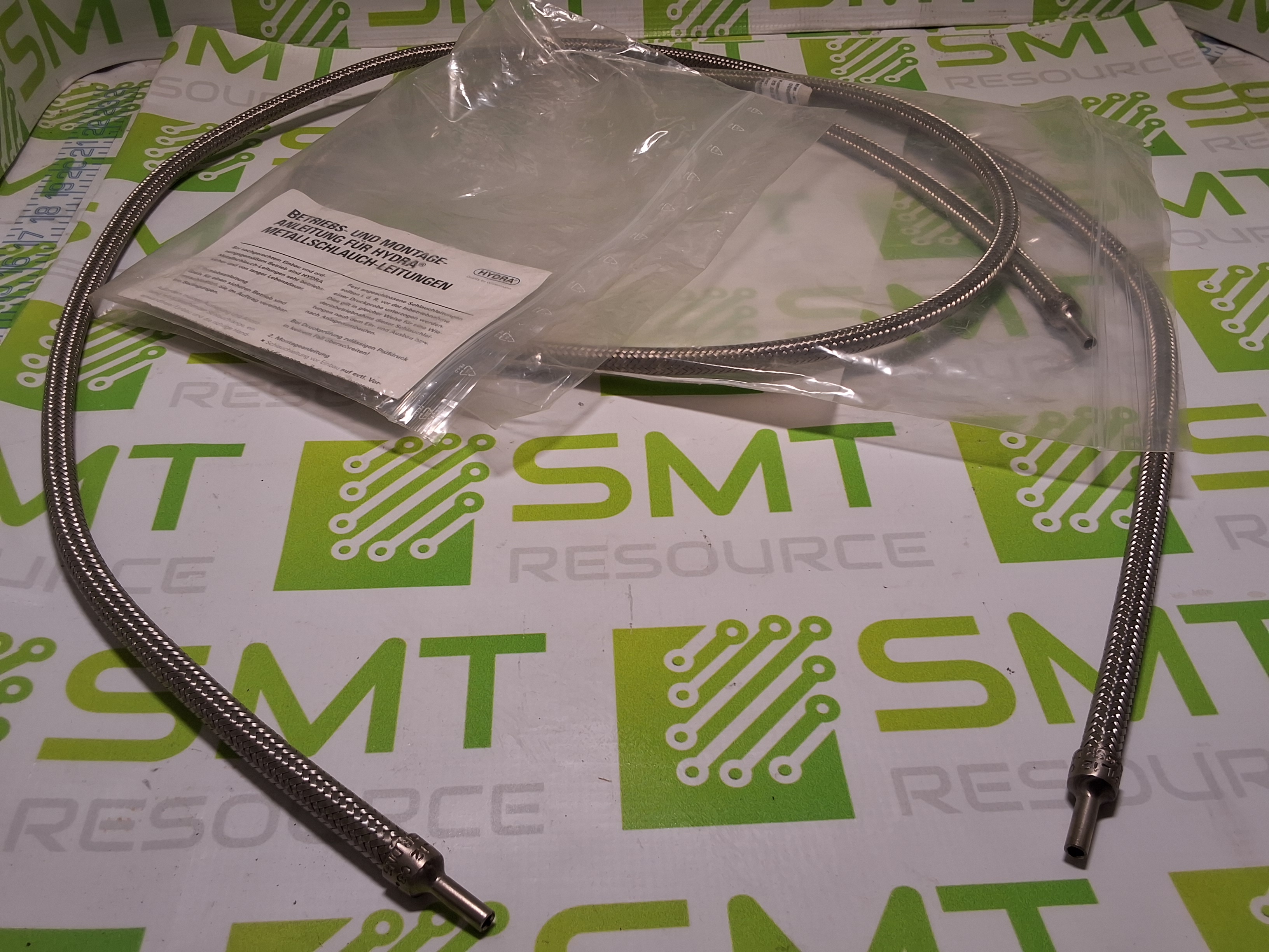 HYDRA SR DN6 RS331 L12 08.21 STAINLESS STEEL FLEXIBLE HOSE