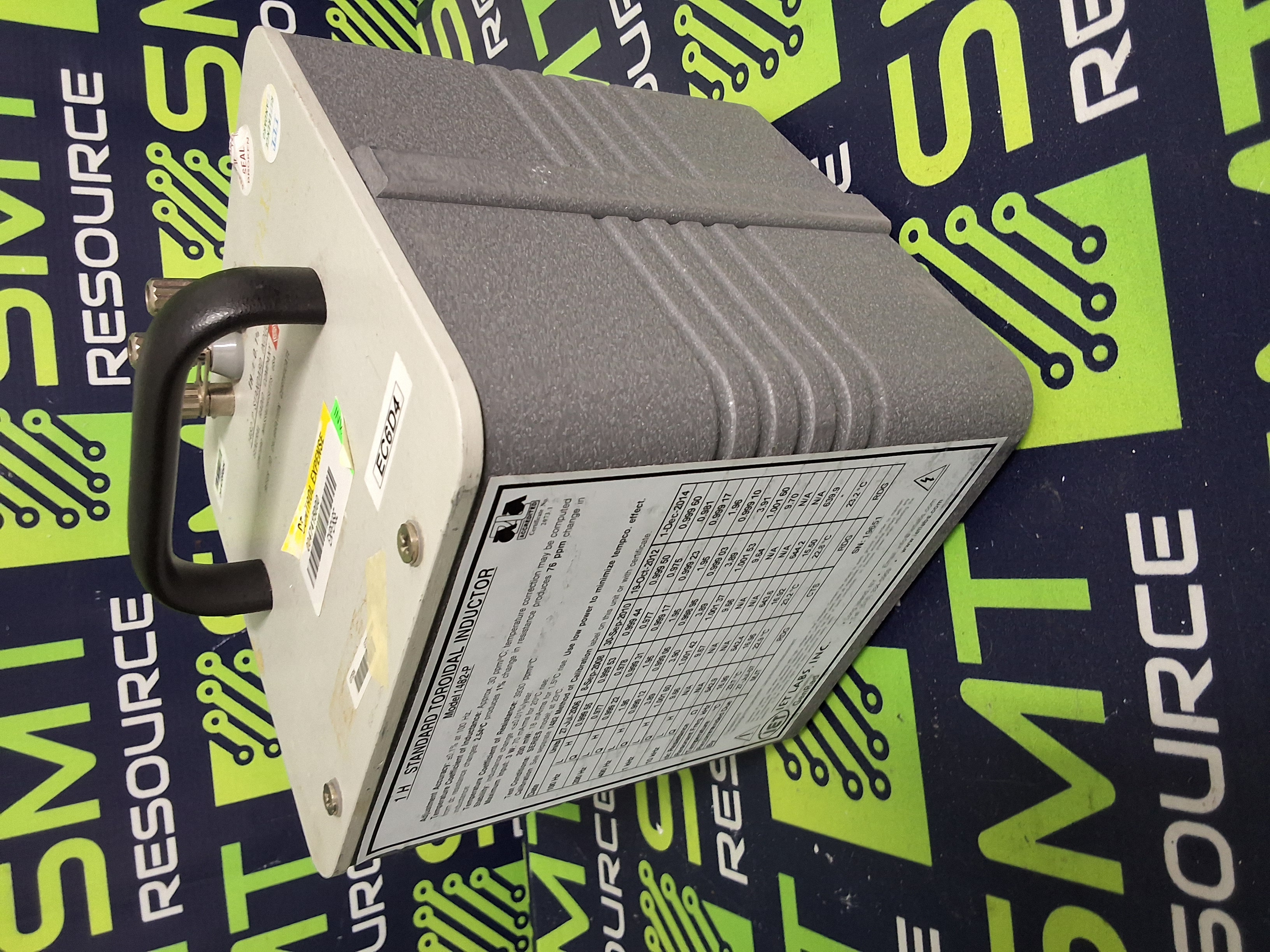 Used GENERAL RADIO COMPANY GenRad IET LABS 1482-R STANDARD INDUCTOR 5H ±0.1%