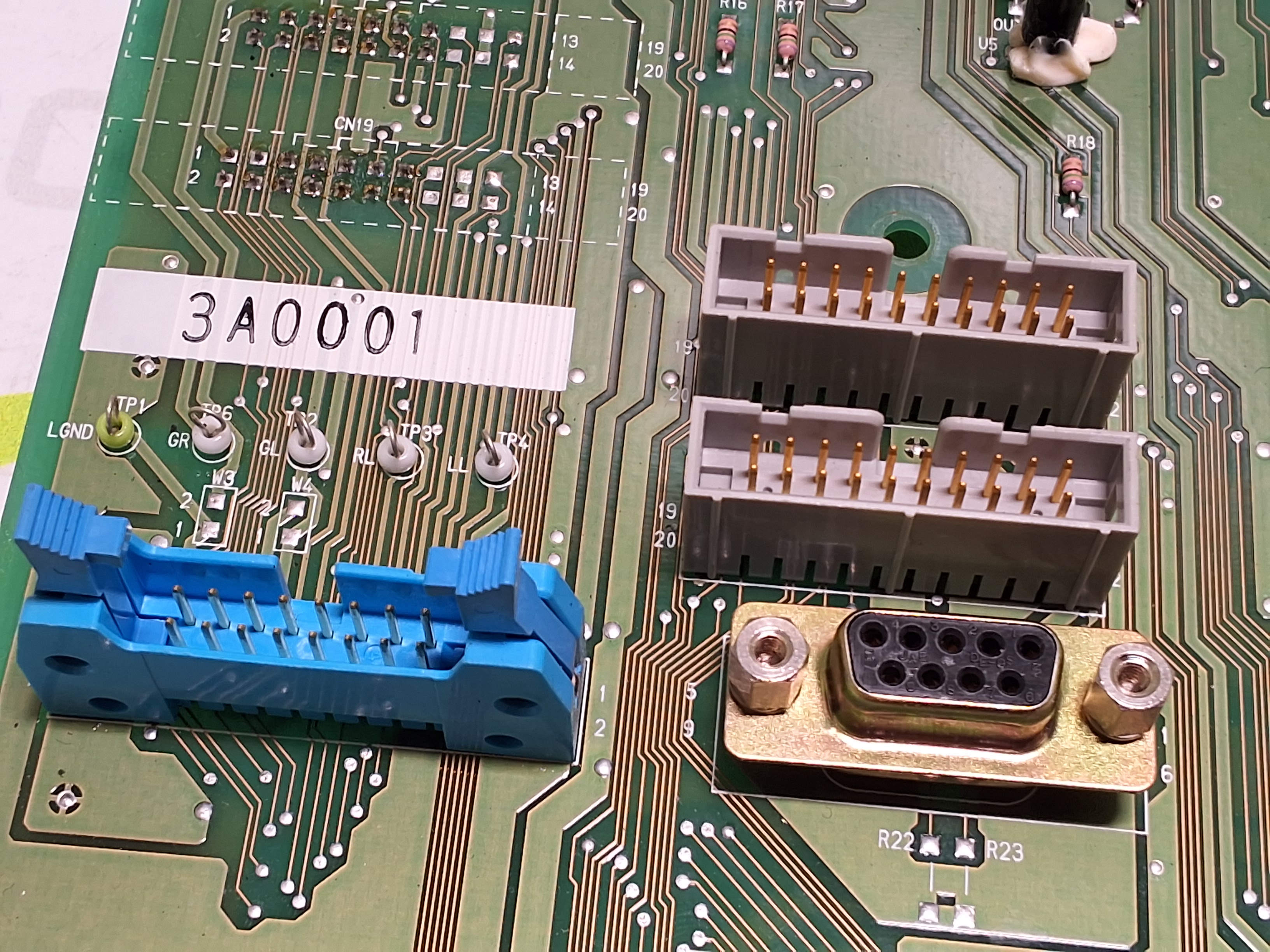 Used JUKI E8612729 E8612729BAO HEAD RELAY PCB