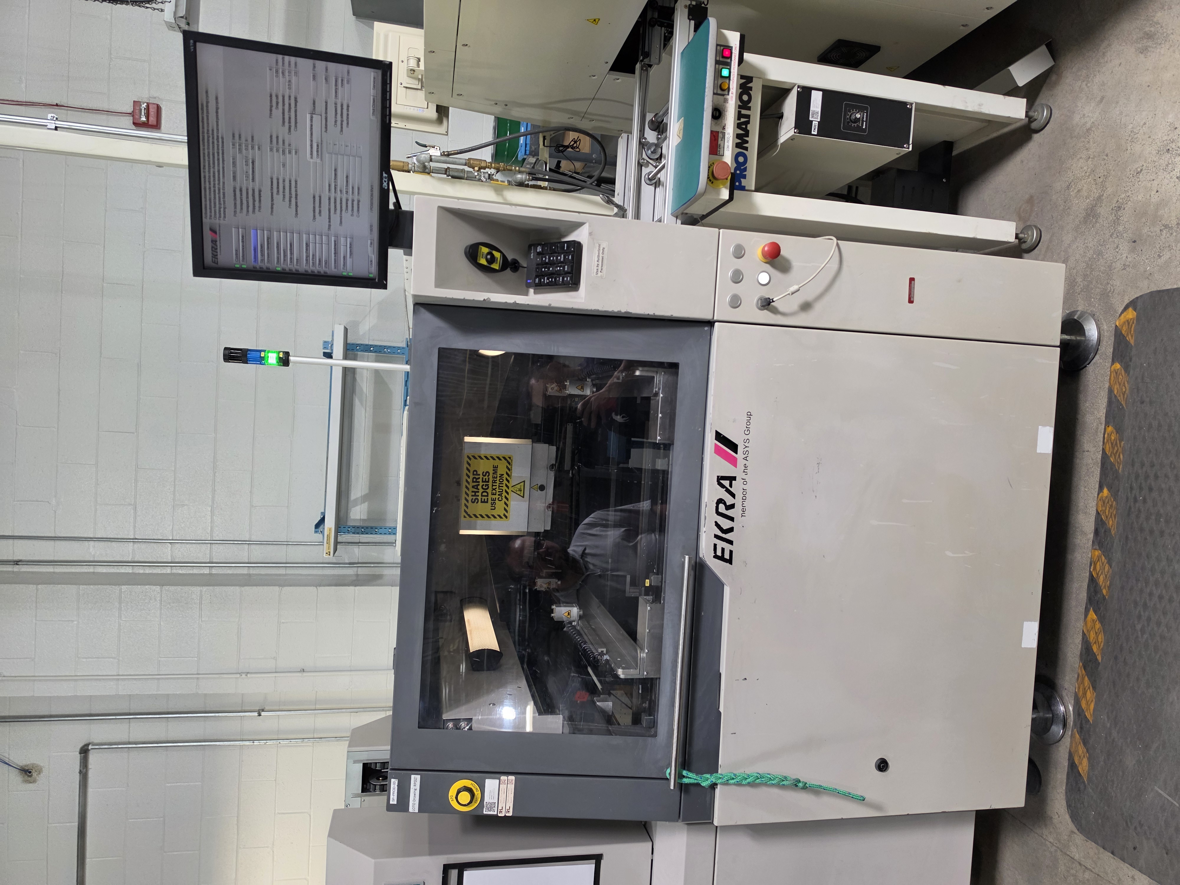 Used Ekra XACT4 Screen Printer