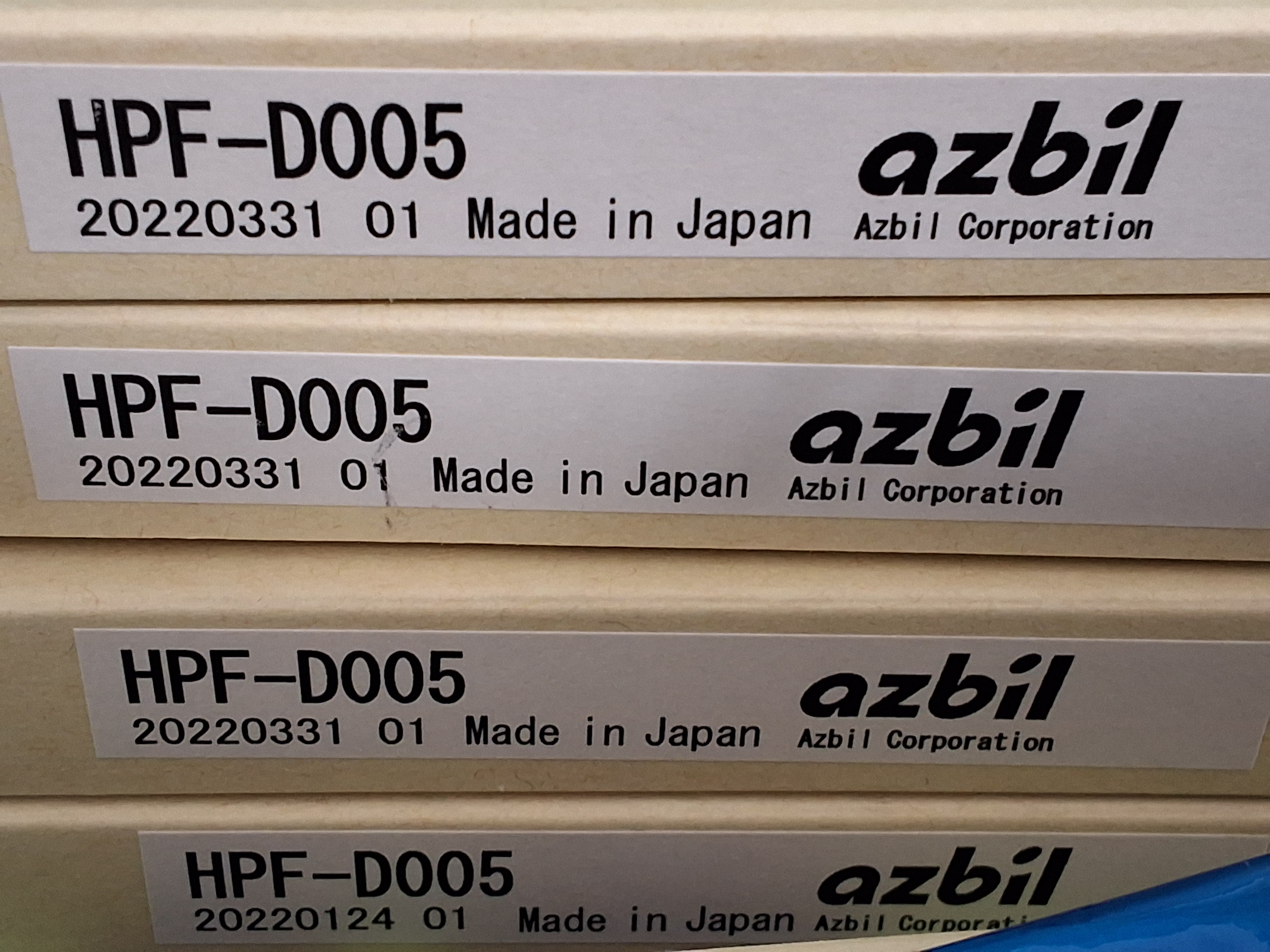 AZBIL HPF-D005 DIFFUSE-SCAN FIBER-OPTIC PHOTOELECTRIC SENSOR UNIT - BRAND NEW