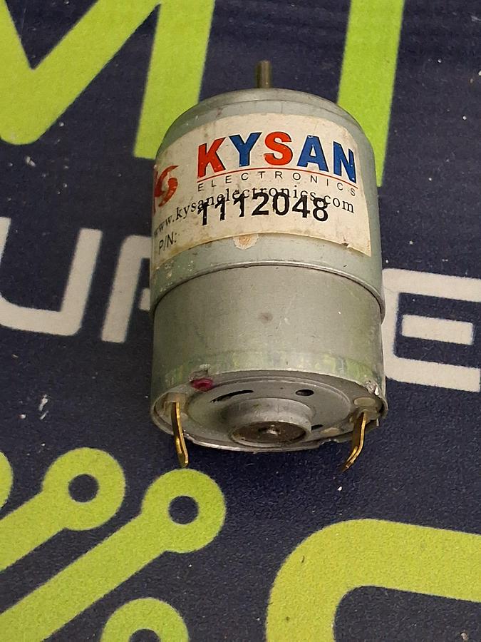 Used KYSAN ELECTRONICS 1112048 DC MOTOR