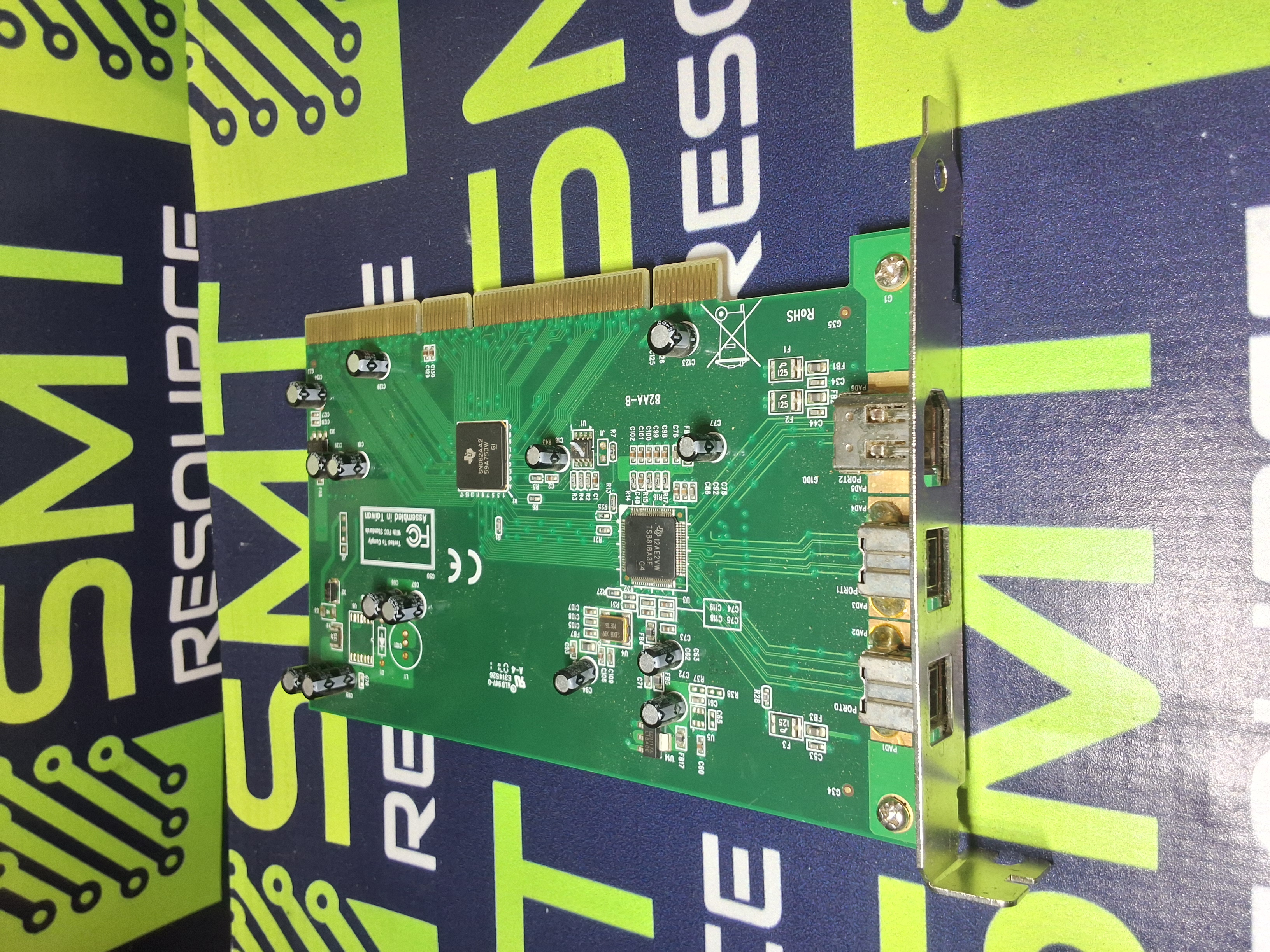 Used STARTECH 1394B_3 PCI CARD