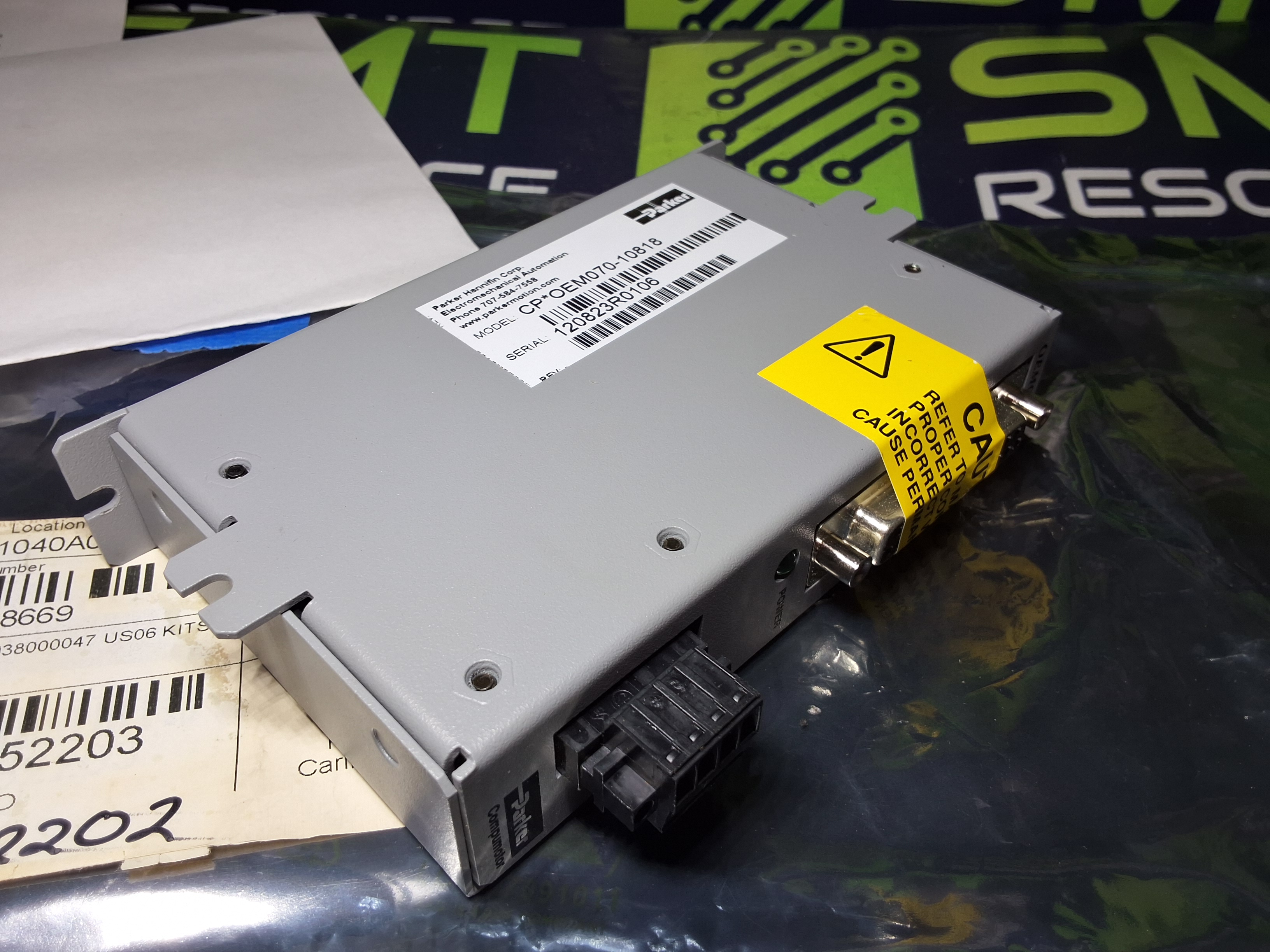 UNIVERSAL INSTRUMENTS 46552203 SERVO CONTROLLER - PARKER OEM-070-10818 - BRAND NEW