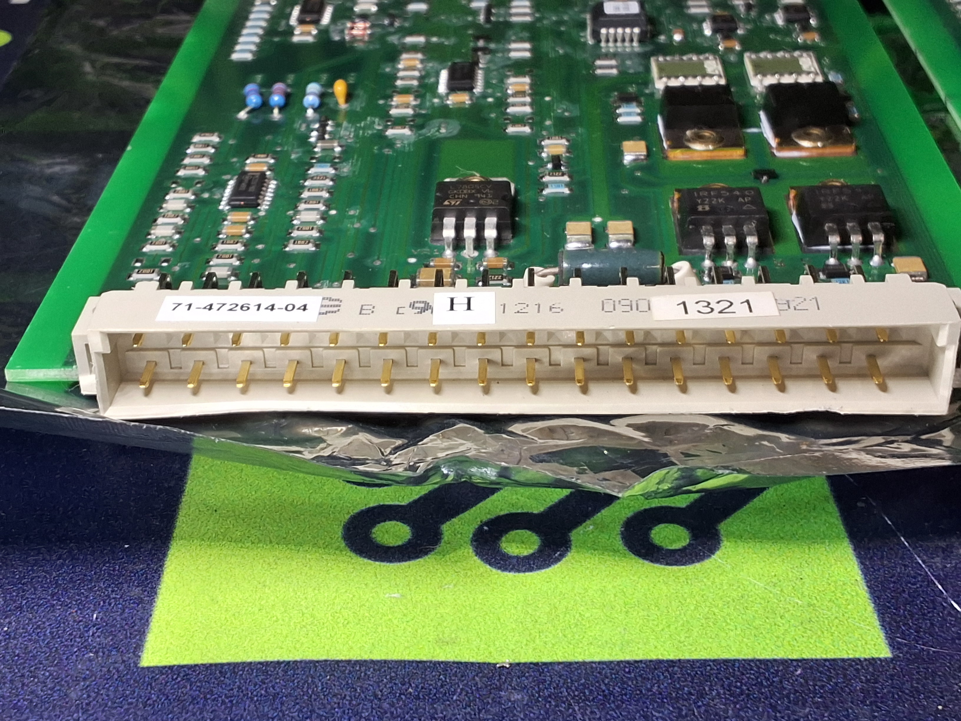 Used PARKER 1445.017.05 PRINTED CIRCUIT BOARD
