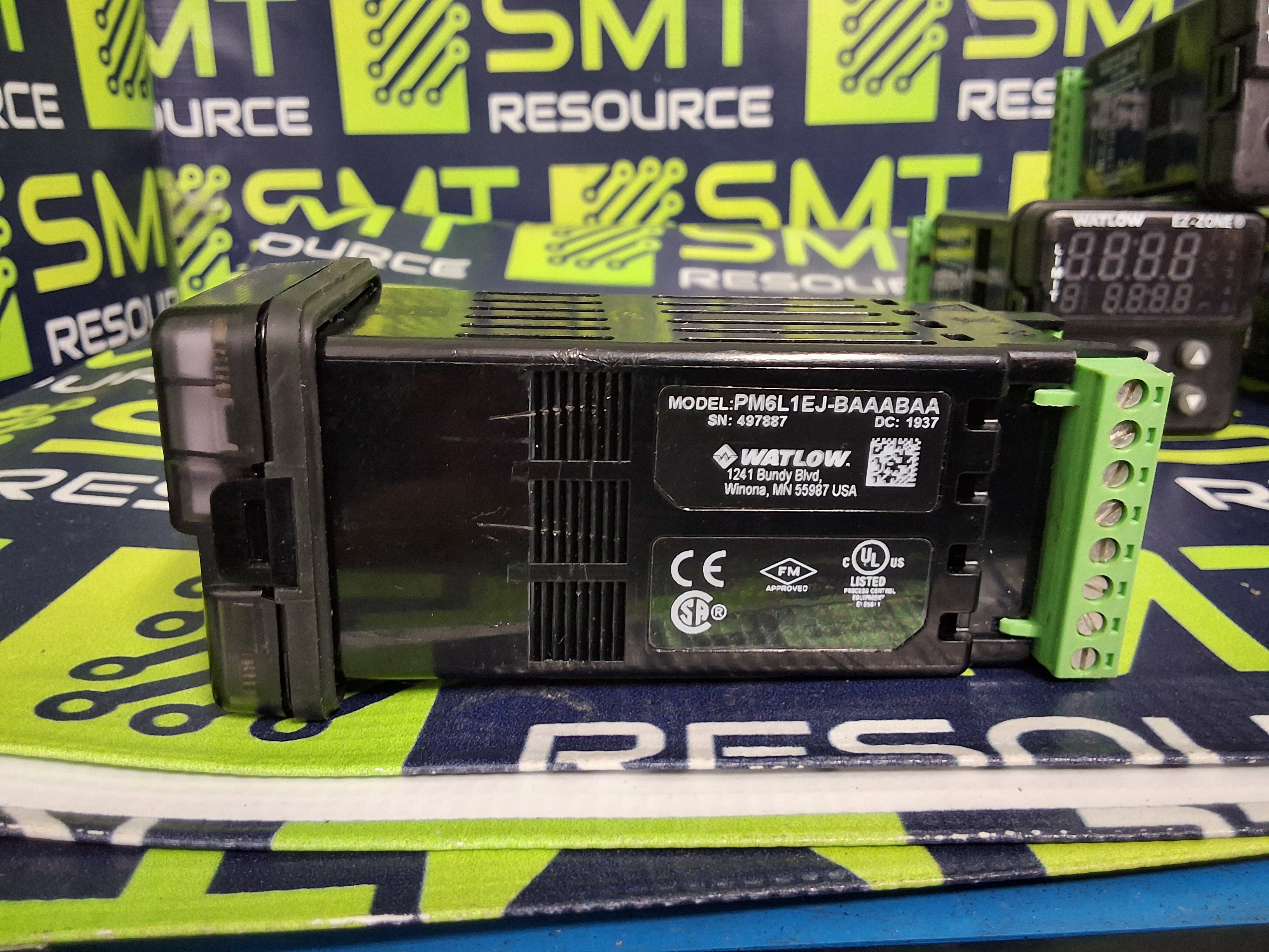 Used WATLOW PM6L1EJ-BAAABAA ELECTRONIC LIMIT CONTROLLER