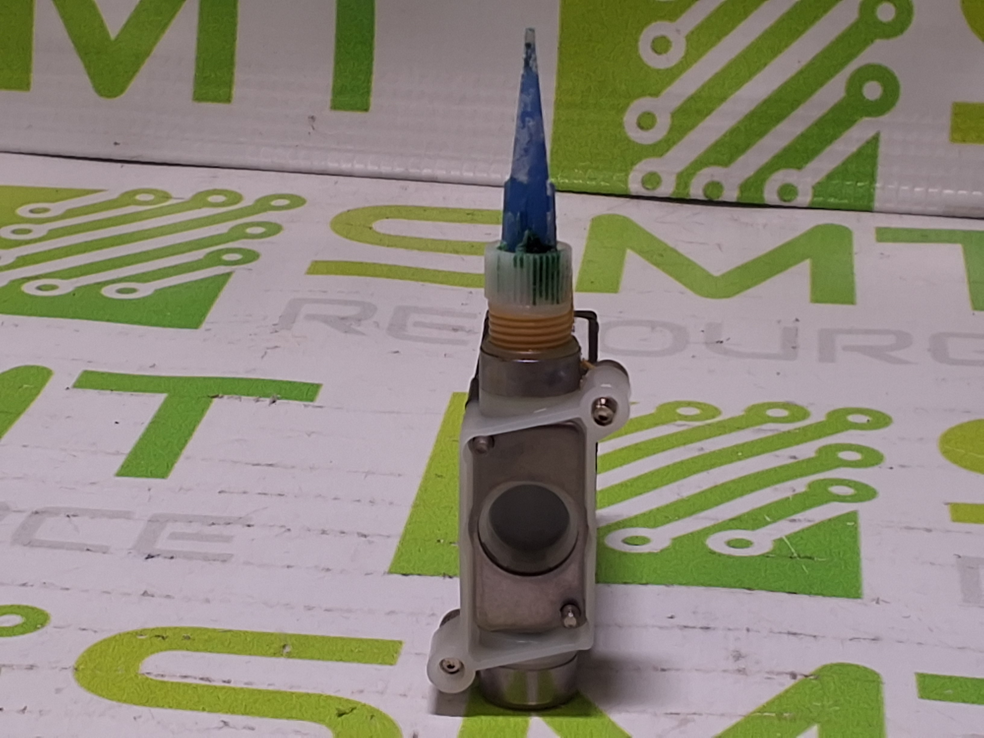 Used BURKERT 00166467 PNEUMATIC SOLENOID VALVE 24V WITH NOZZLE