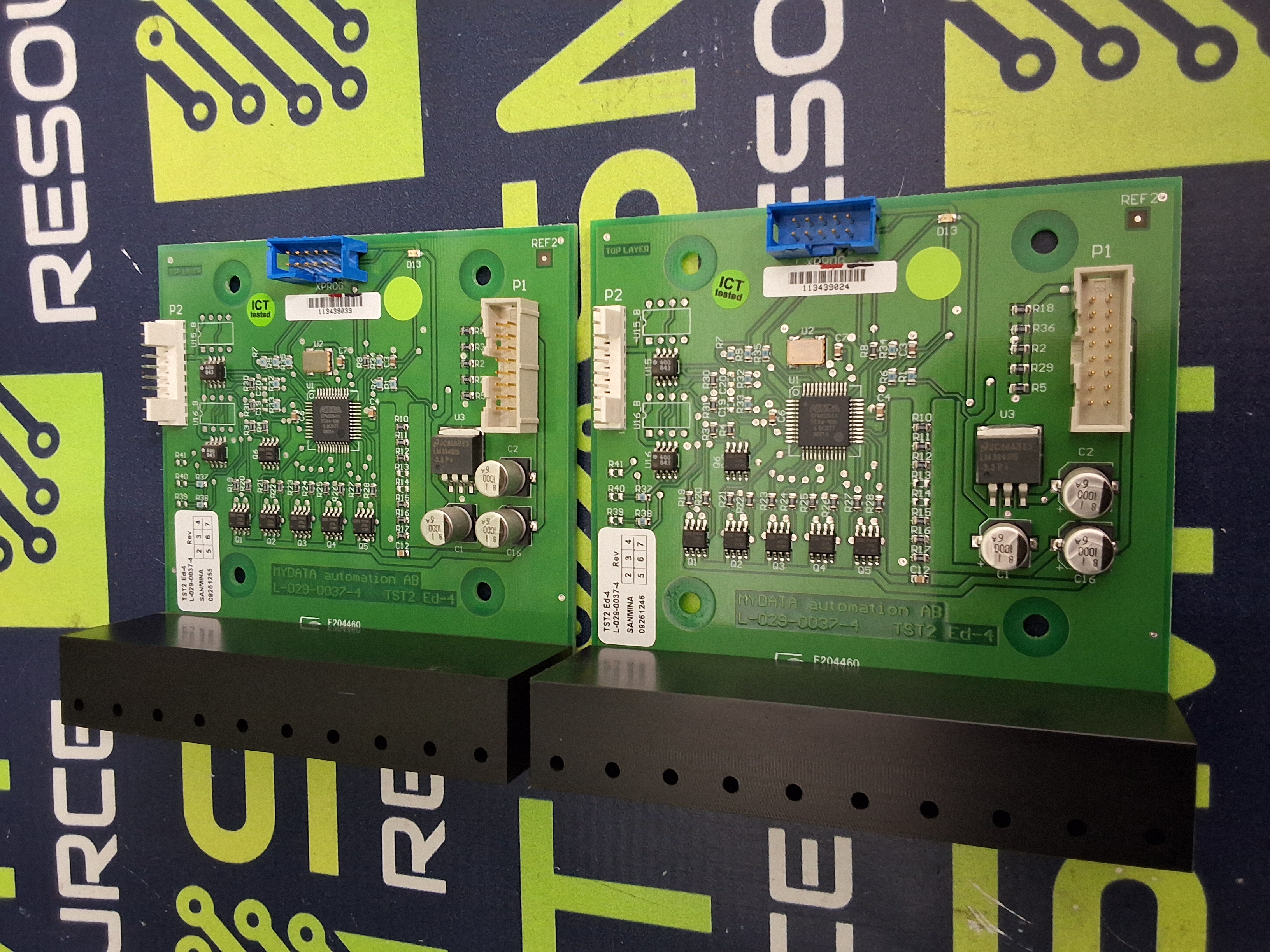 Used MYDATA L-029-0037-4 TST2 Ed-4 BOARD