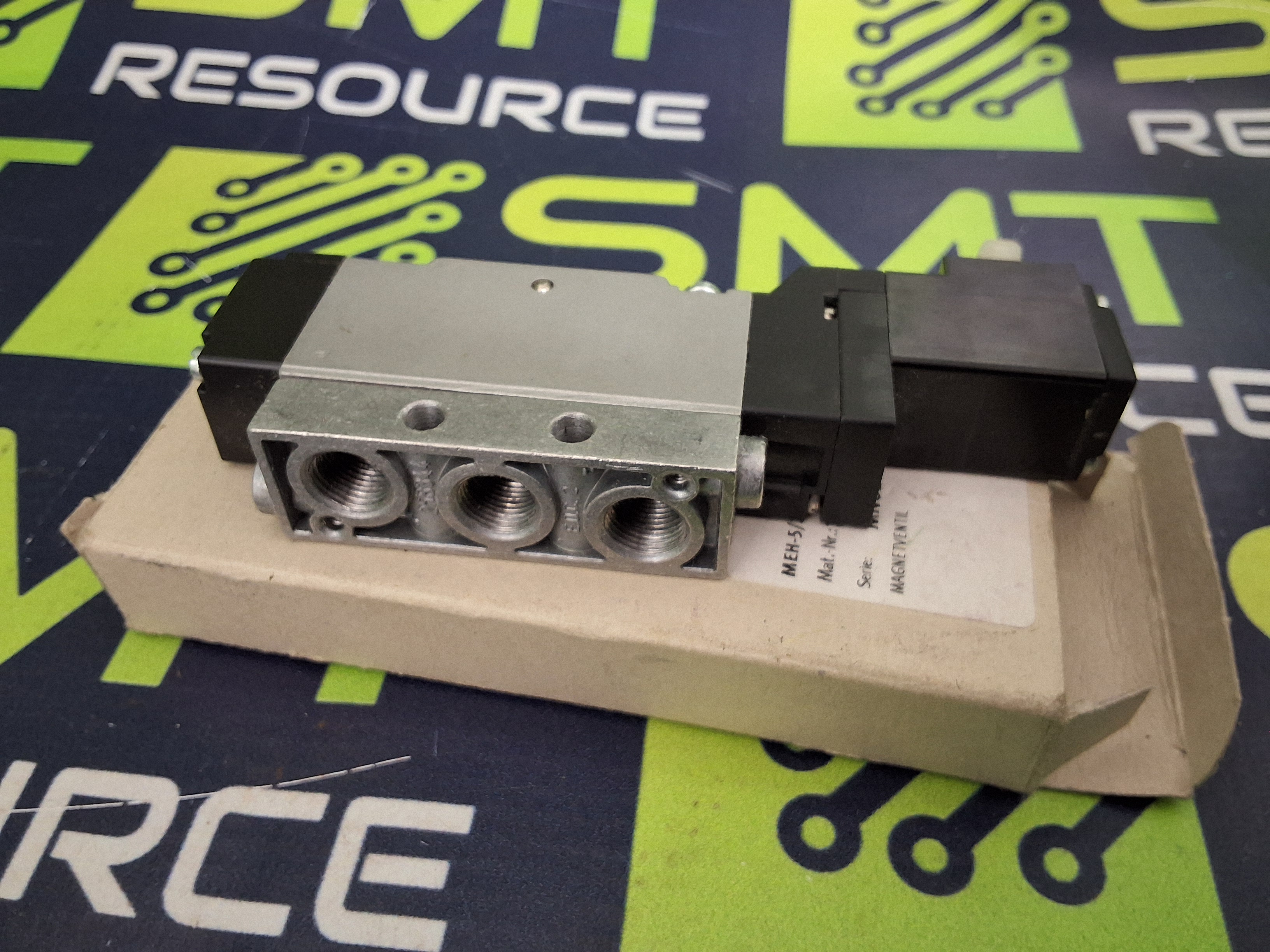 Used FESTO MEH-5/2-1/8-B / 173127 PNEUMATIC SOLENOID VALVE