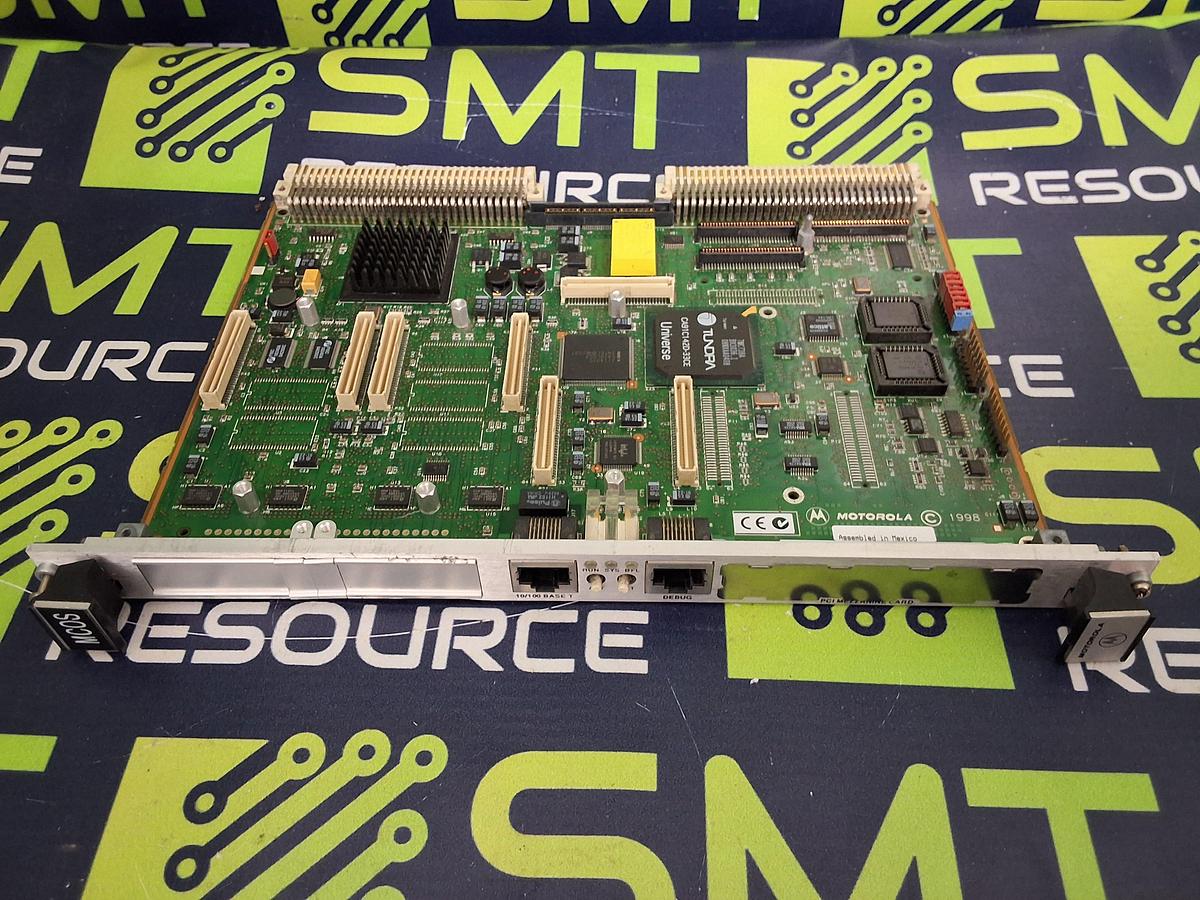 Used MOTOROLA MCOS 84-W8403F01D ETHERNET VMEbus CIRCUIT CARD 01-W3403F03J