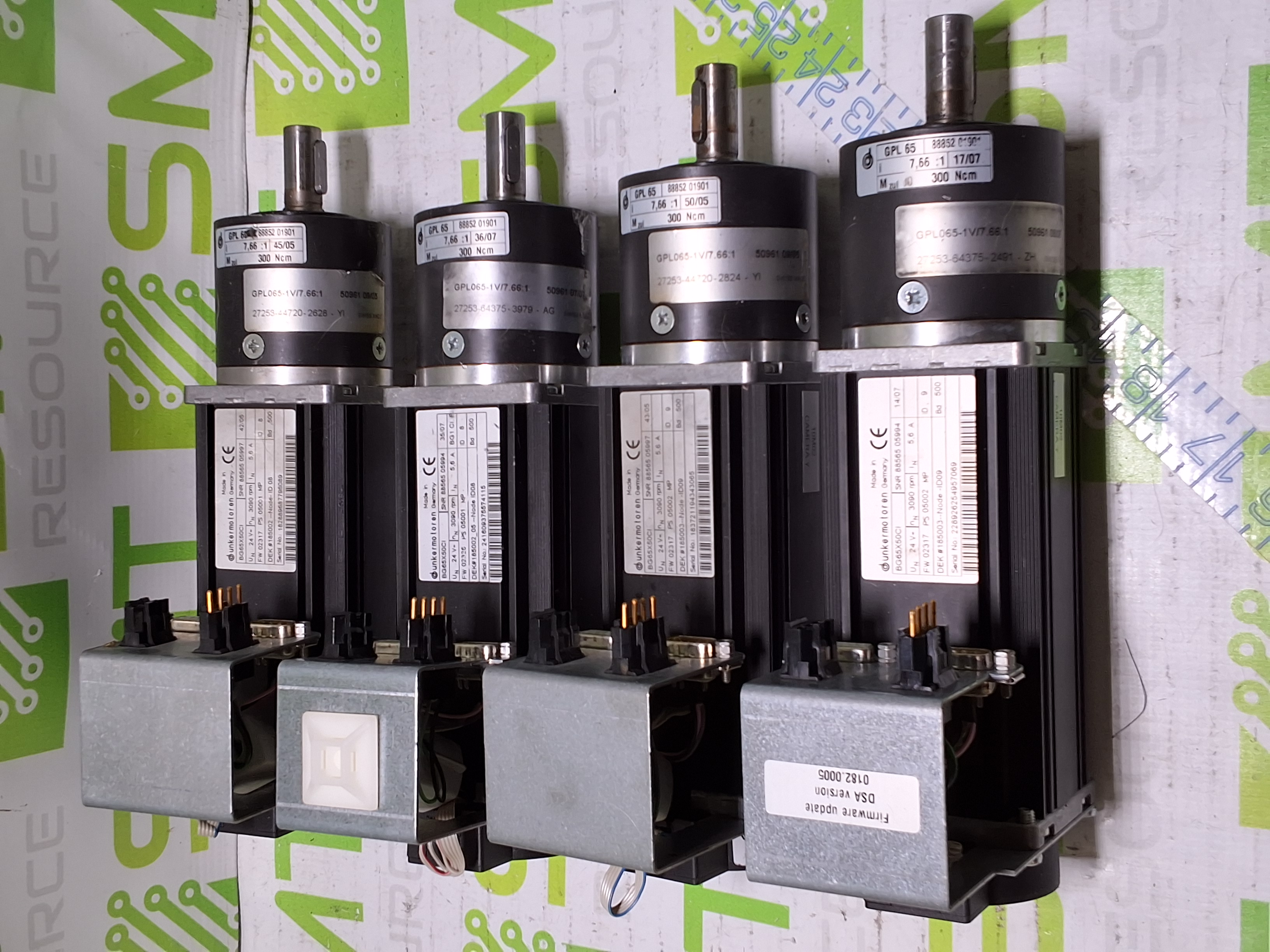 Used DUNKERMOTOREN BG65x50CI MOTOR WITH GPL65 GEAR REDUCER *NO PULLEY*