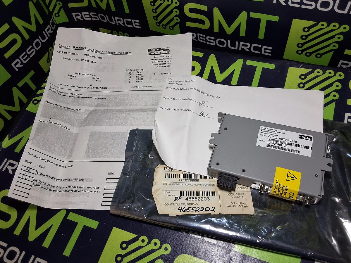 UNIVERSAL INSTRUMENTS 46552203 SERVO CONTROLLER - PARKER OEM-070-10818 - BRAND NEW